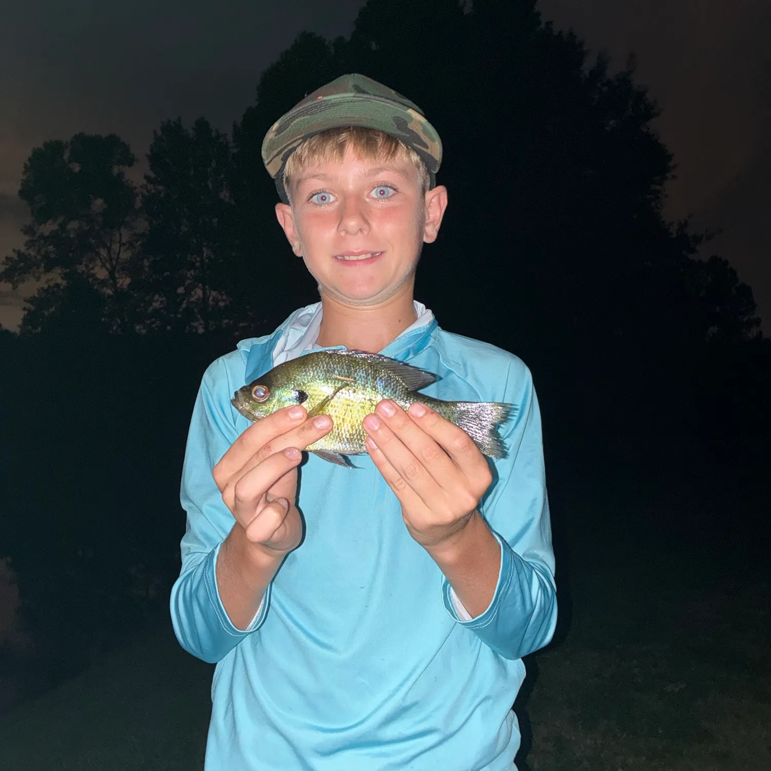 Bluegill caught on Fishbrain