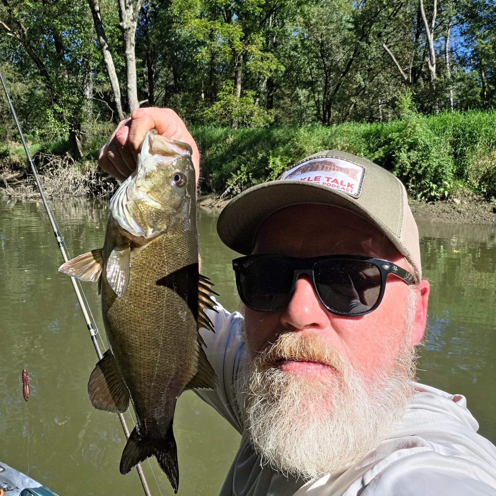 Smallmouth bass caught on Fishbrain
