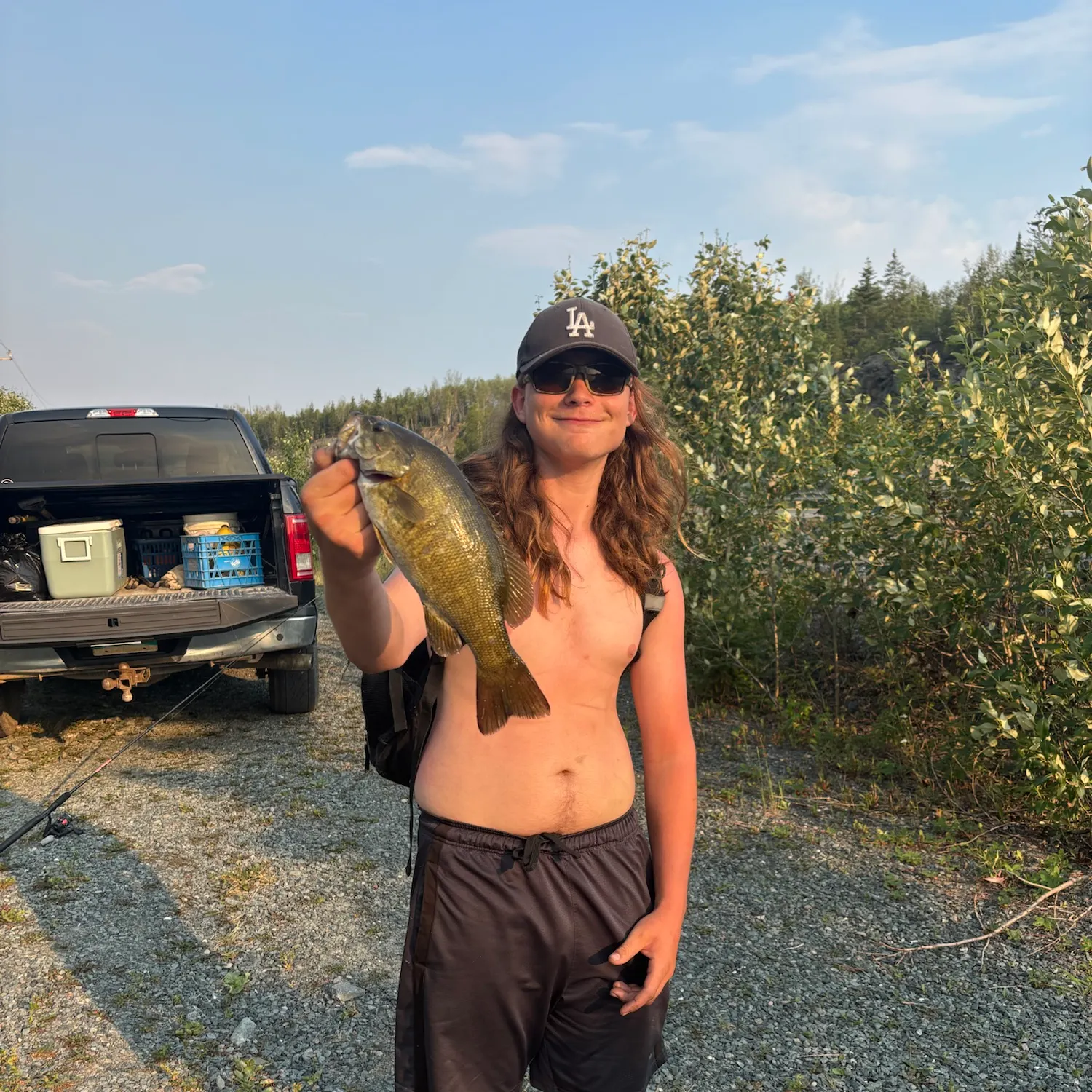 Smallmouth bass caught on Fishbrain