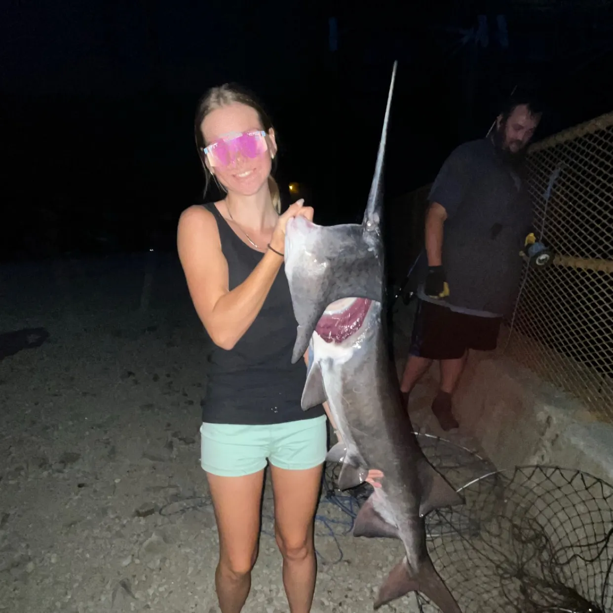 Paddlefish caught on Fishbrain
