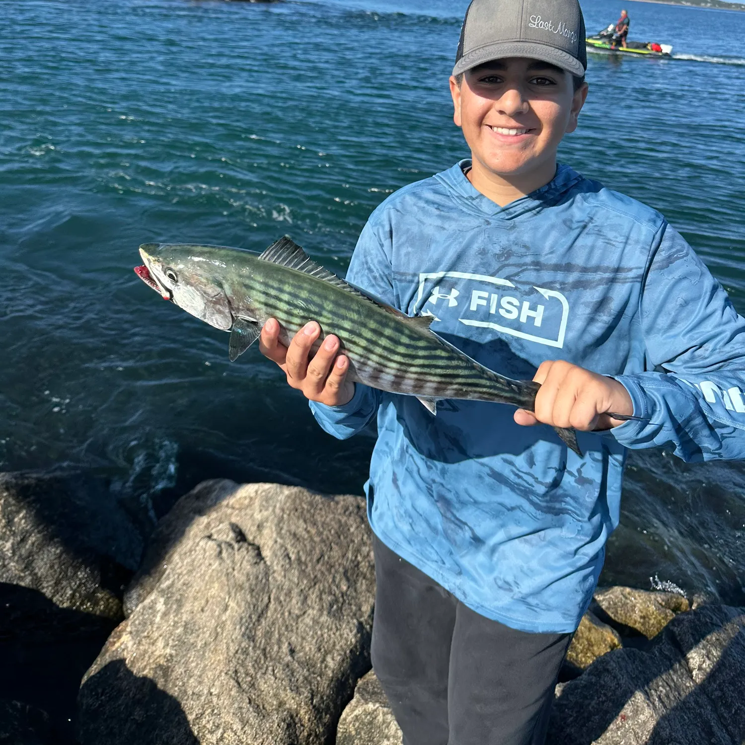 Atlantic bonito caught on Fishbrain