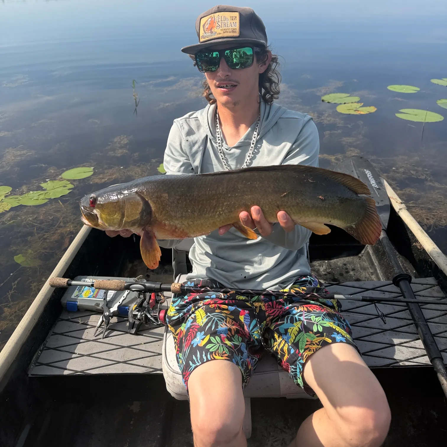 recently logged catches