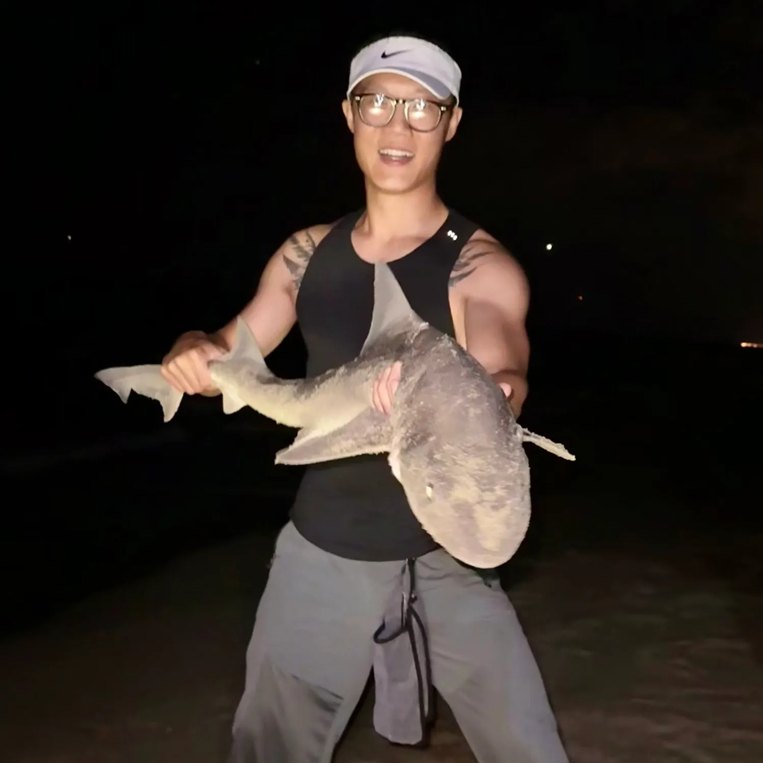 Sandbar shark caught on Fishbrain