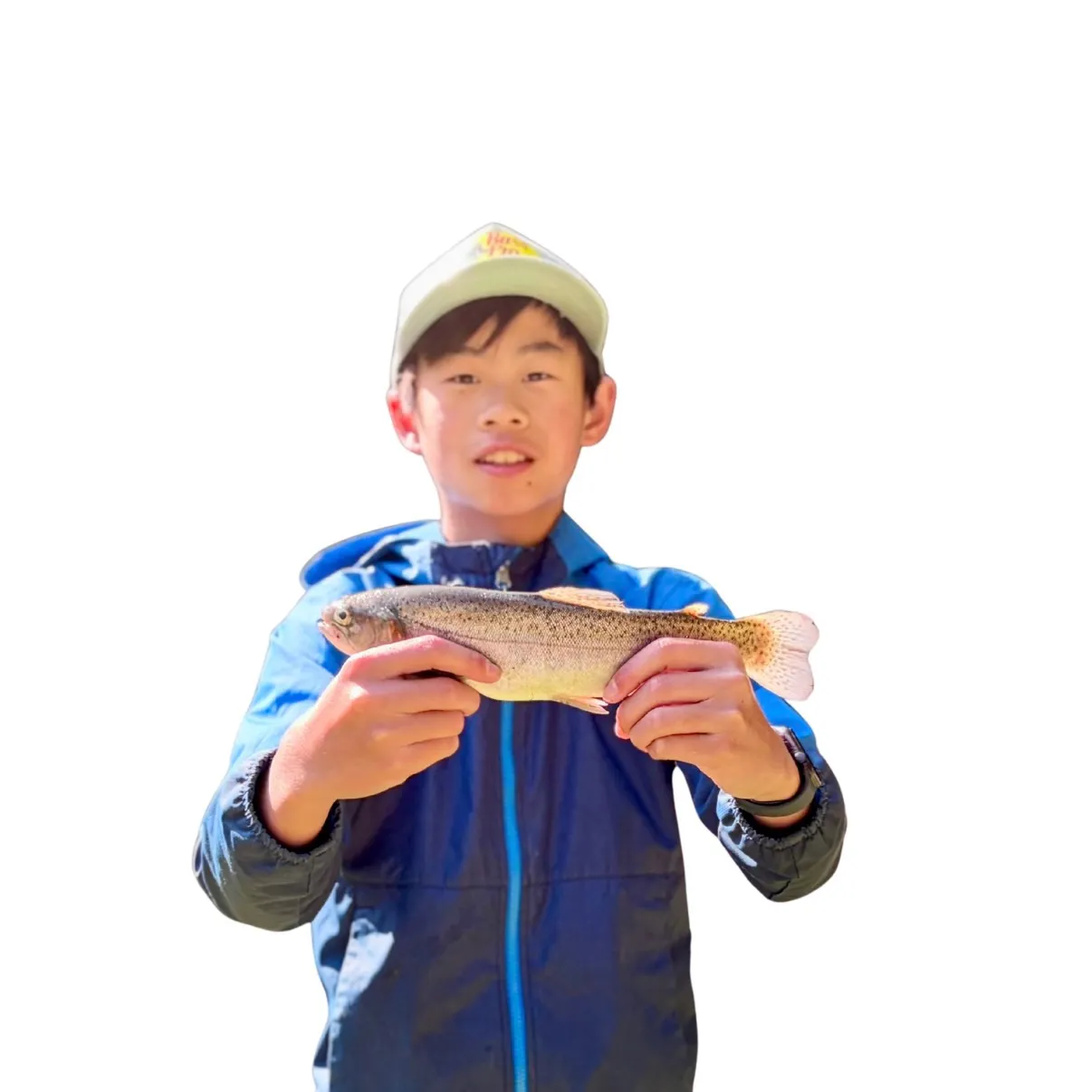 Rainbow trout caught on Fishbrain