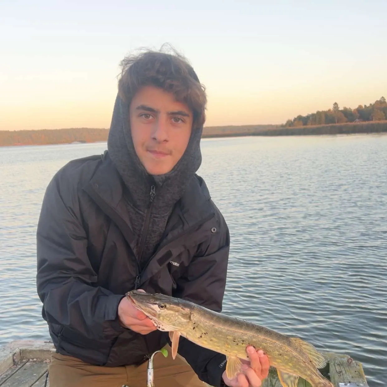Northern pike caught on Fishbrain