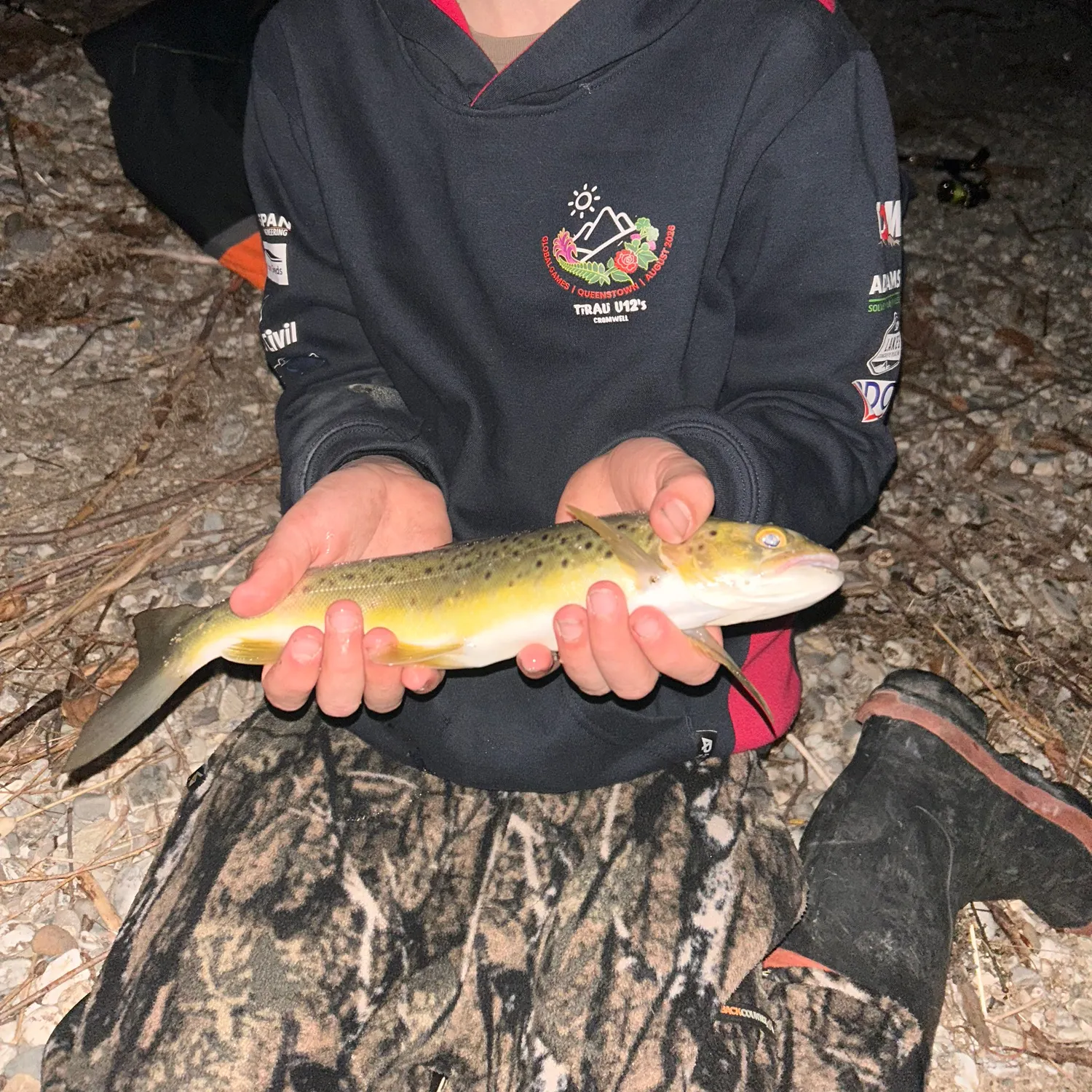 Rainbow trout caught on Fishbrain