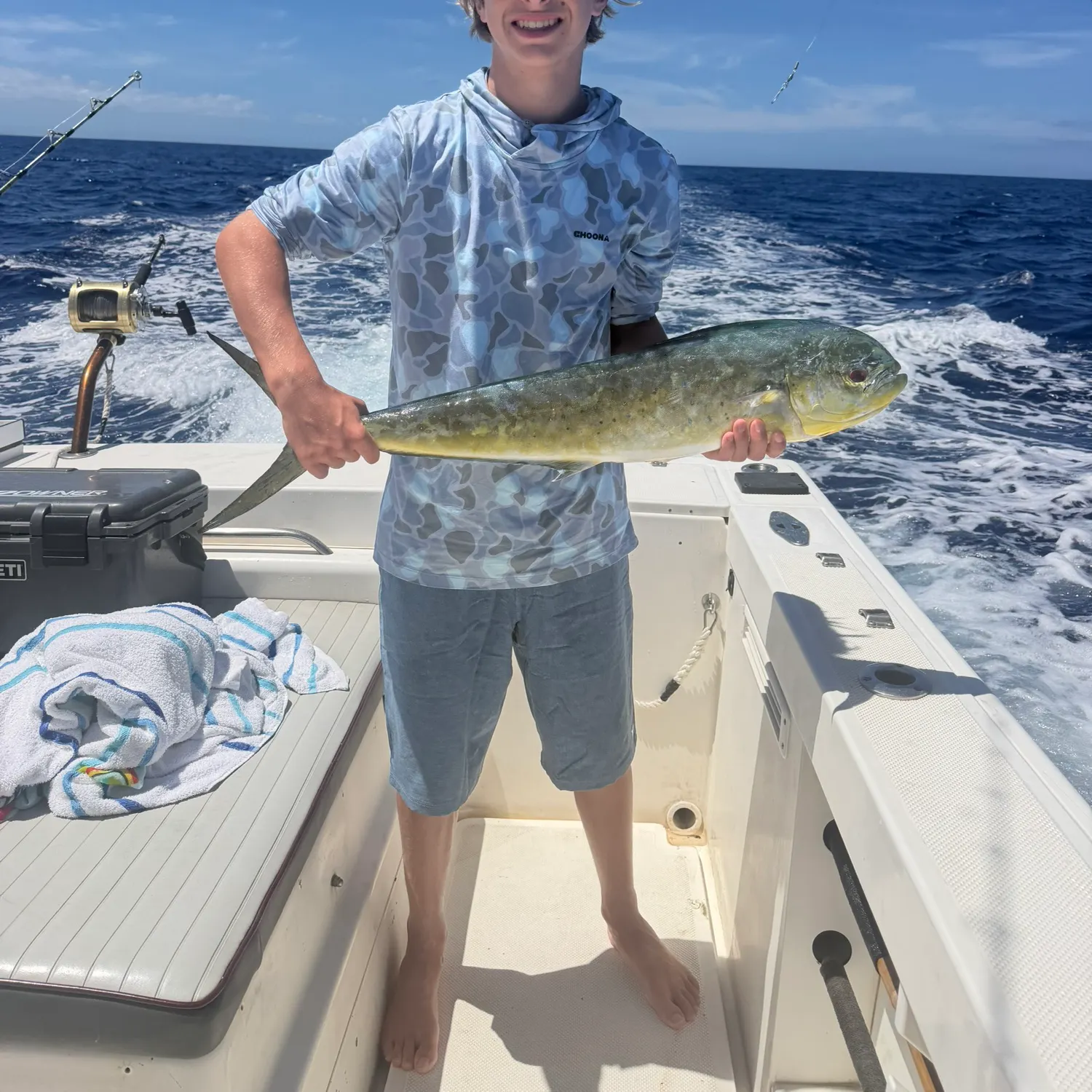 Common dolphinfish caught on Fishbrain