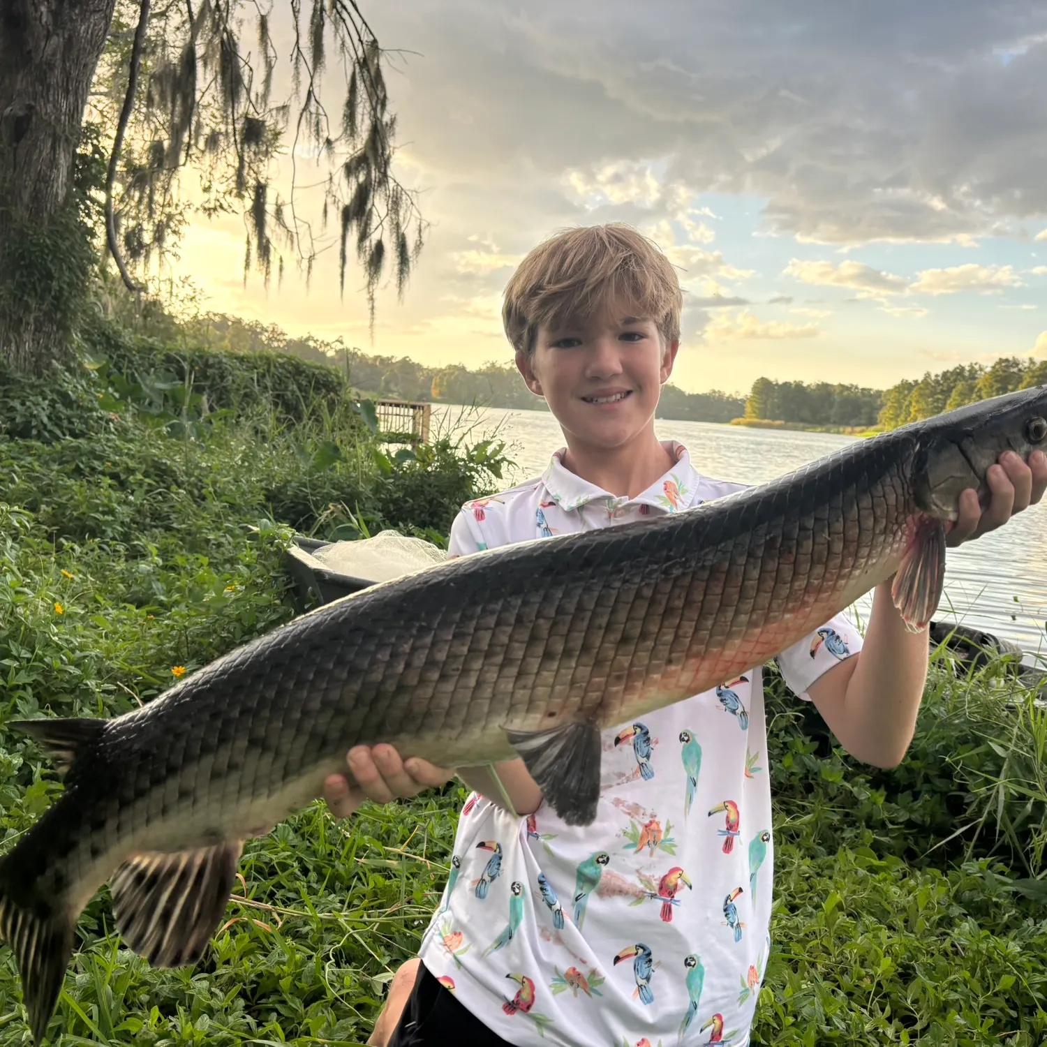 The most recent Longnose gar catches on Fishbrain