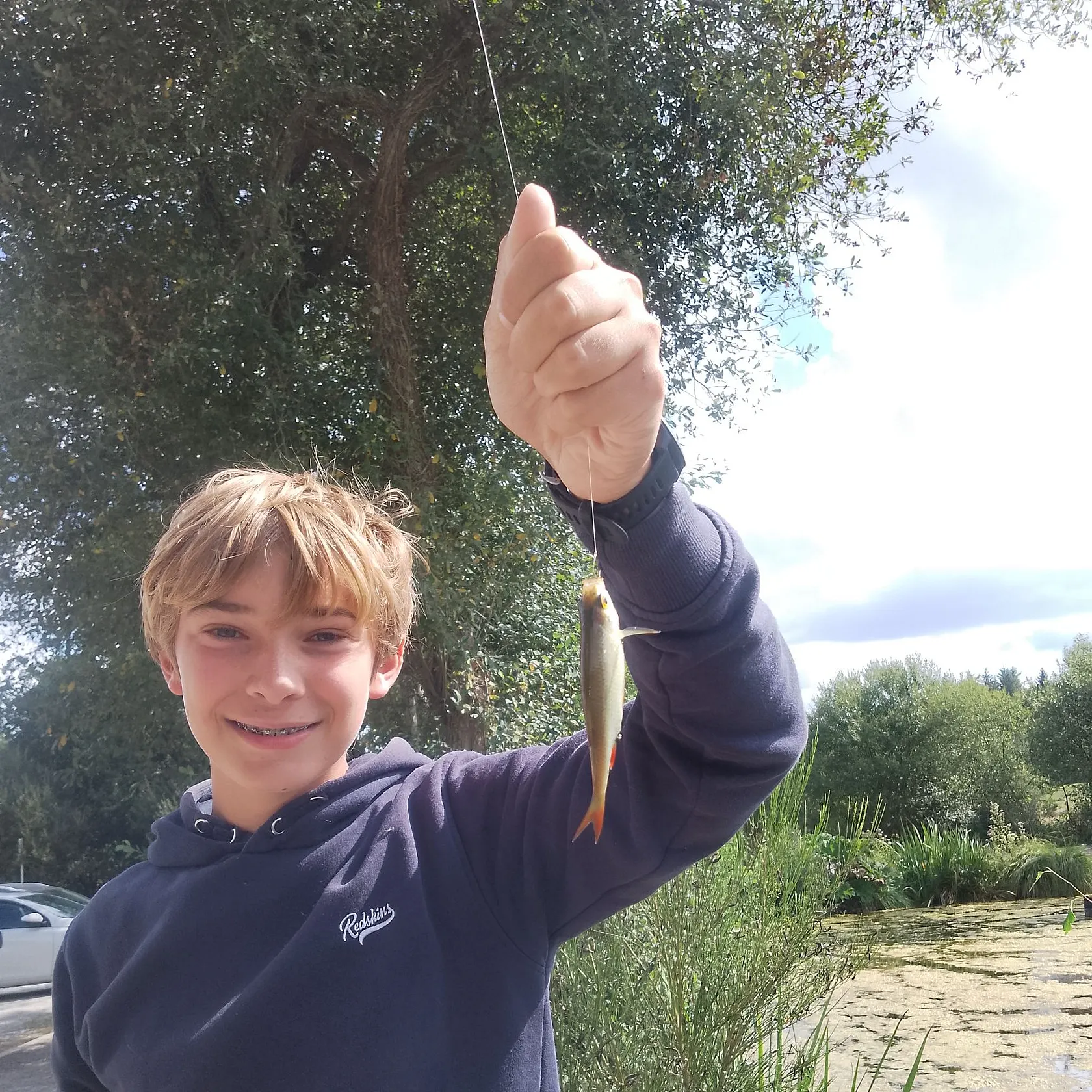 European eel caught on Fishbrain
