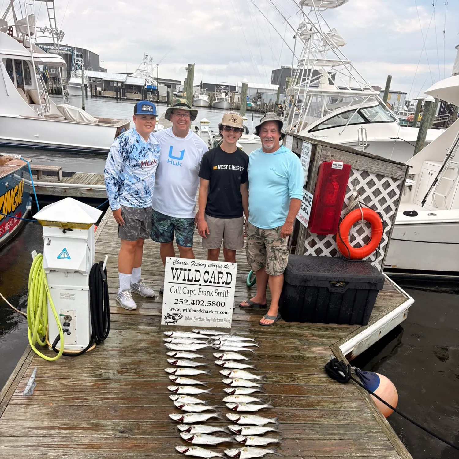 recently logged catches