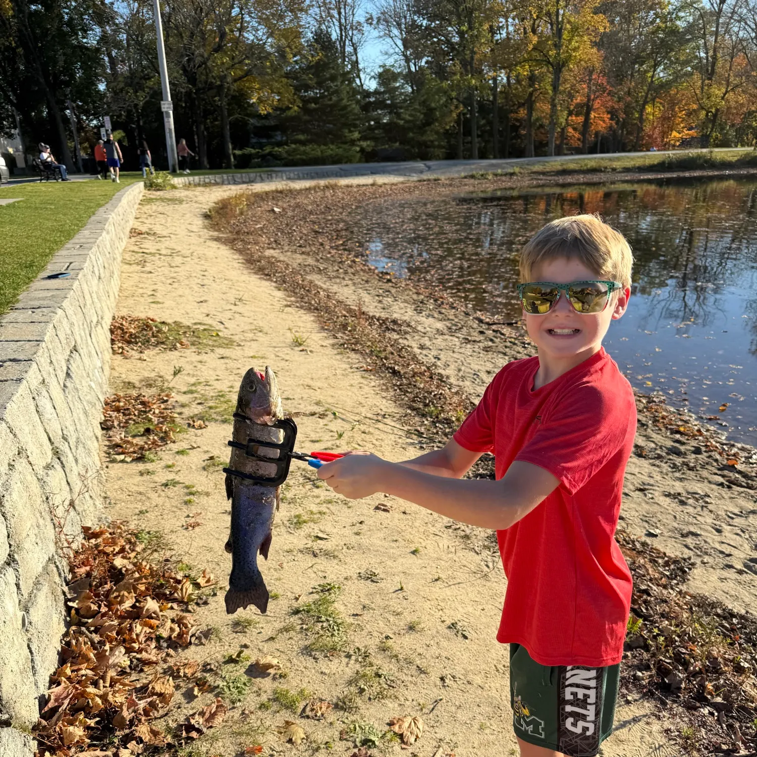 Rainbow trout caught on Fishbrain