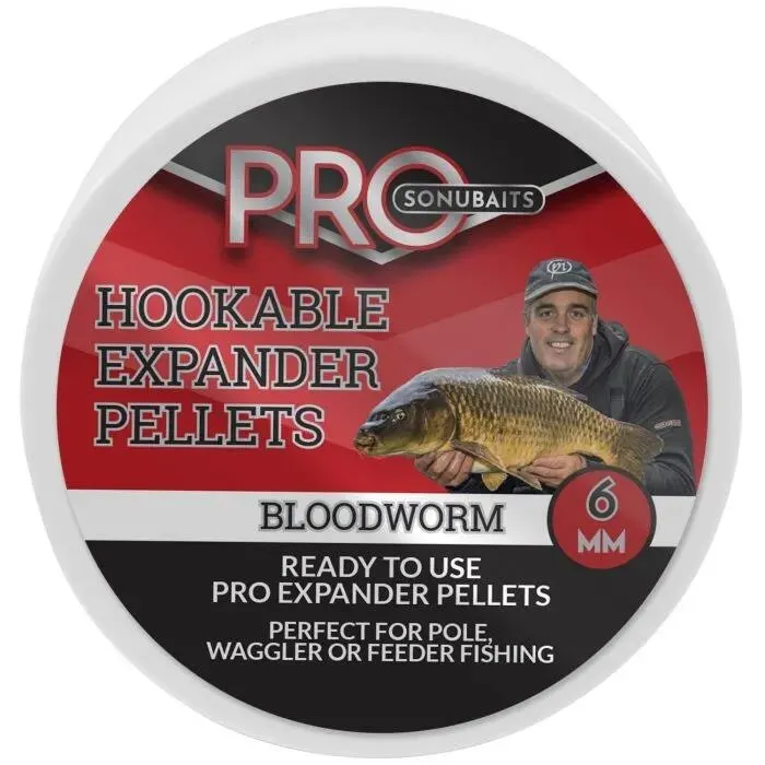 Pro Hookable Expander Pellets Bloodworm