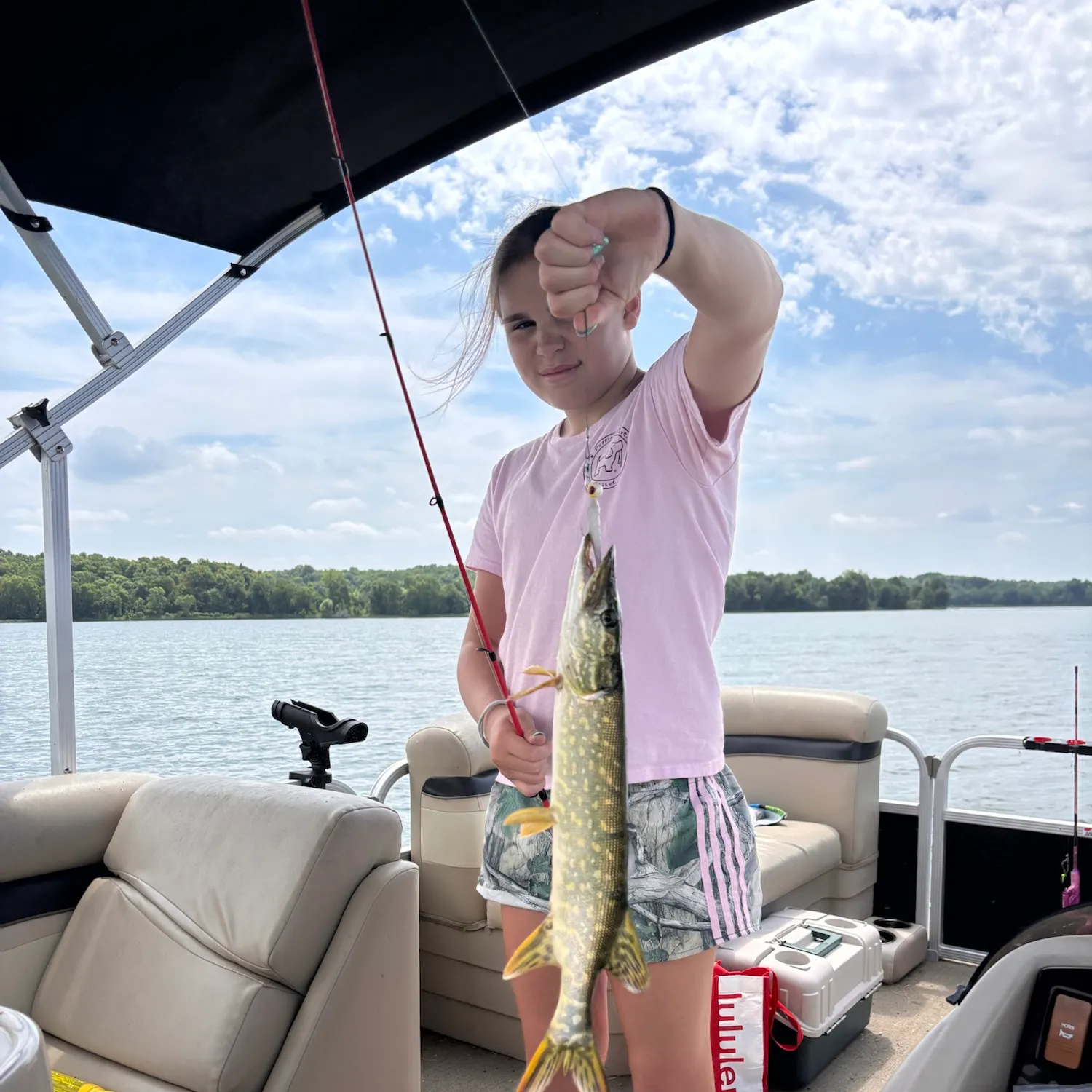 Northern pike caught on Fishbrain