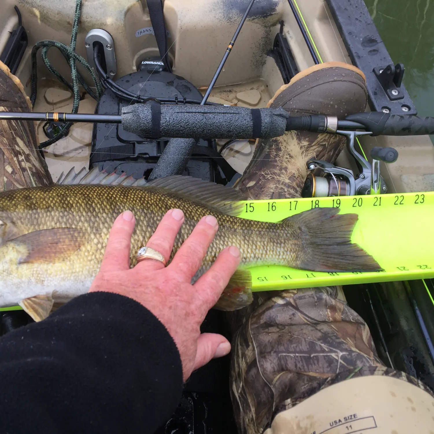 recently logged catches