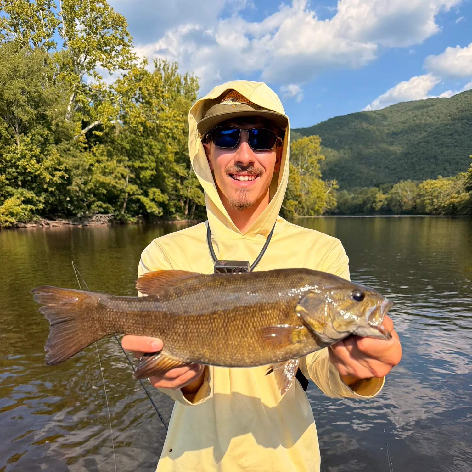 Smallmouth bass caught on Fishbrain