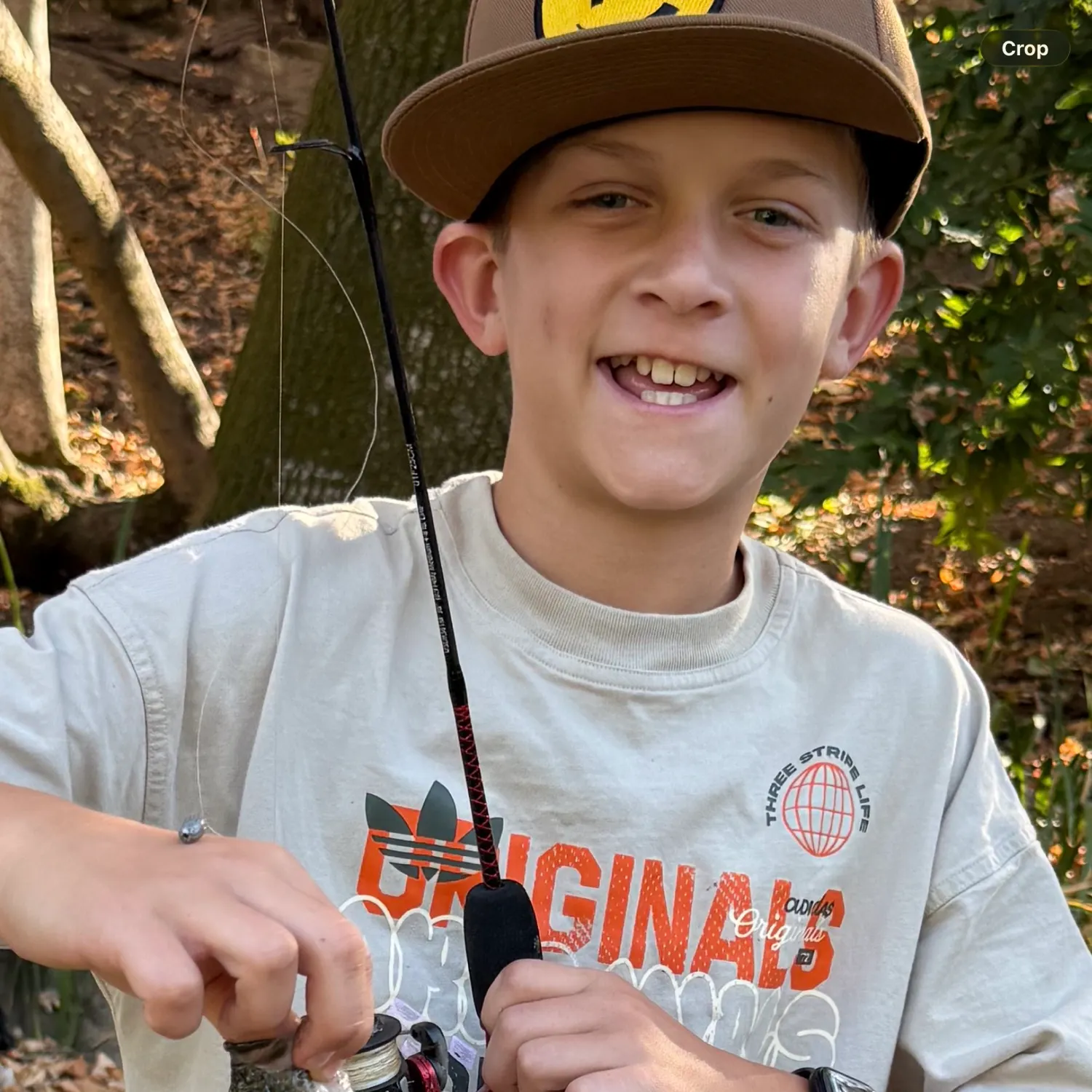 Green sunfish caught on Fishbrain