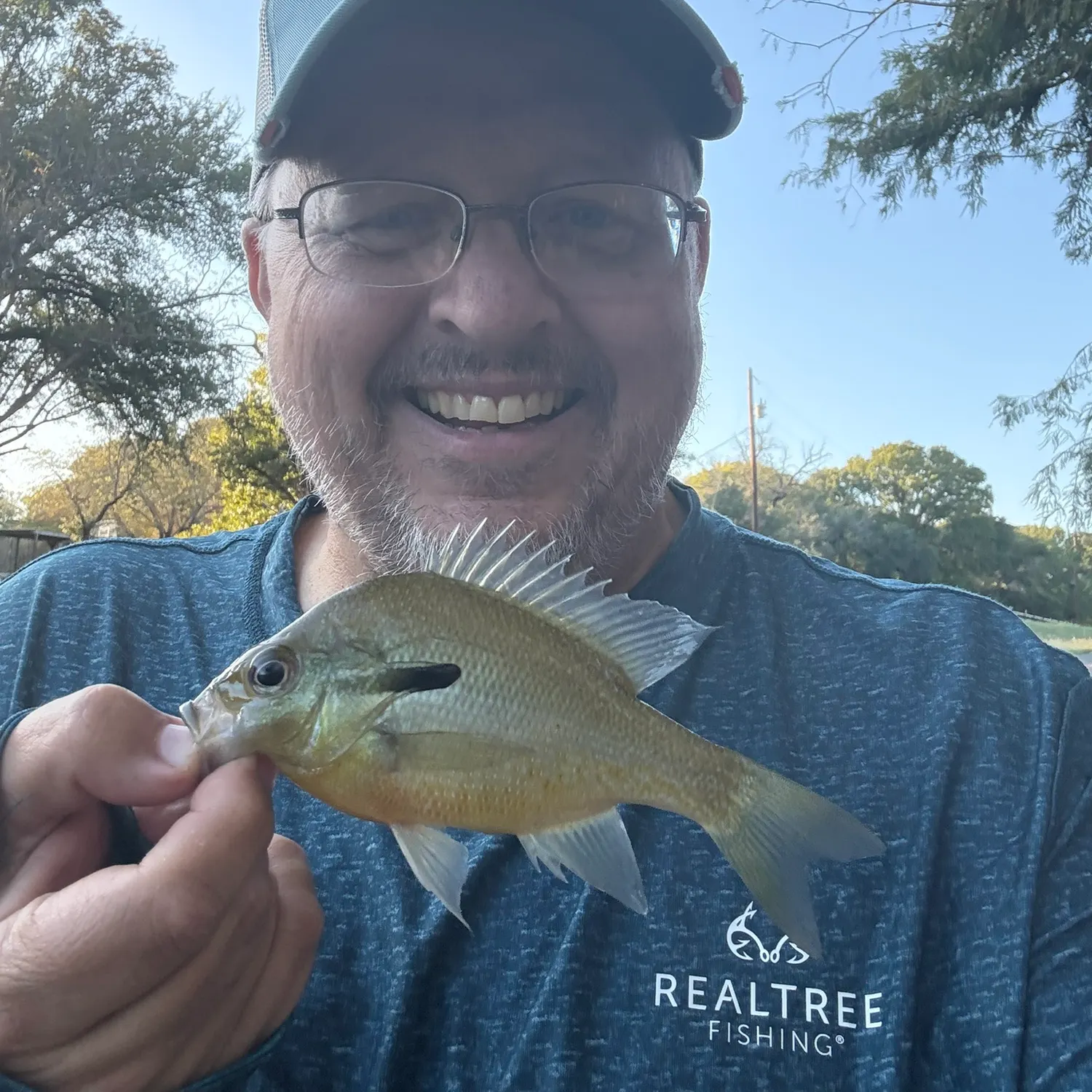 Redbreast sunfish caught on Fishbrain