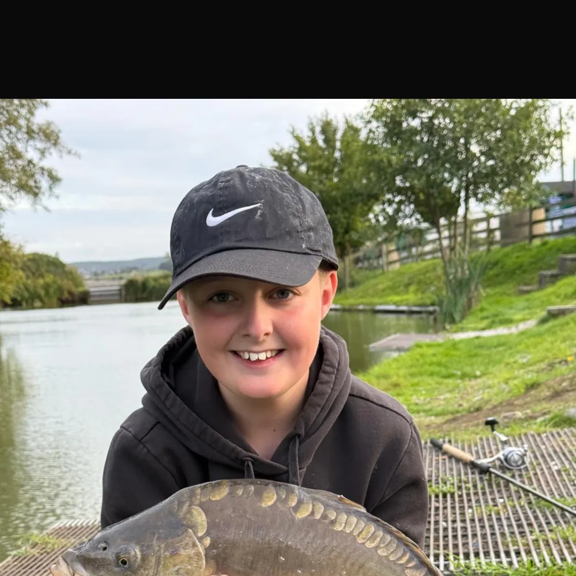 Mirror carp caught on Fishbrain