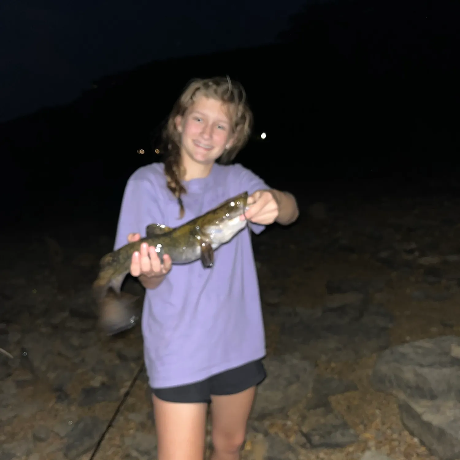 Flathead catfish caught on Fishbrain