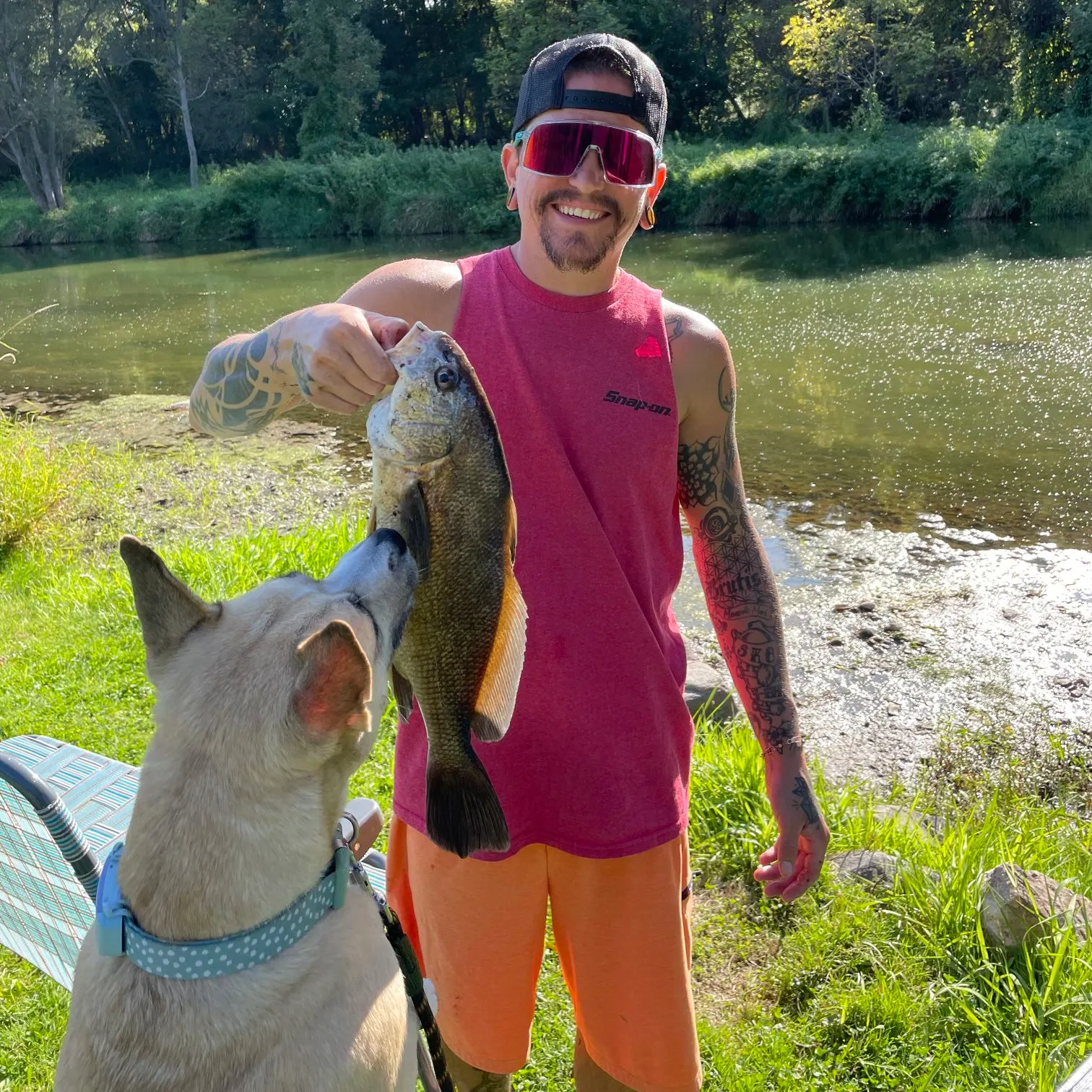 Freshwater drum caught on Fishbrain