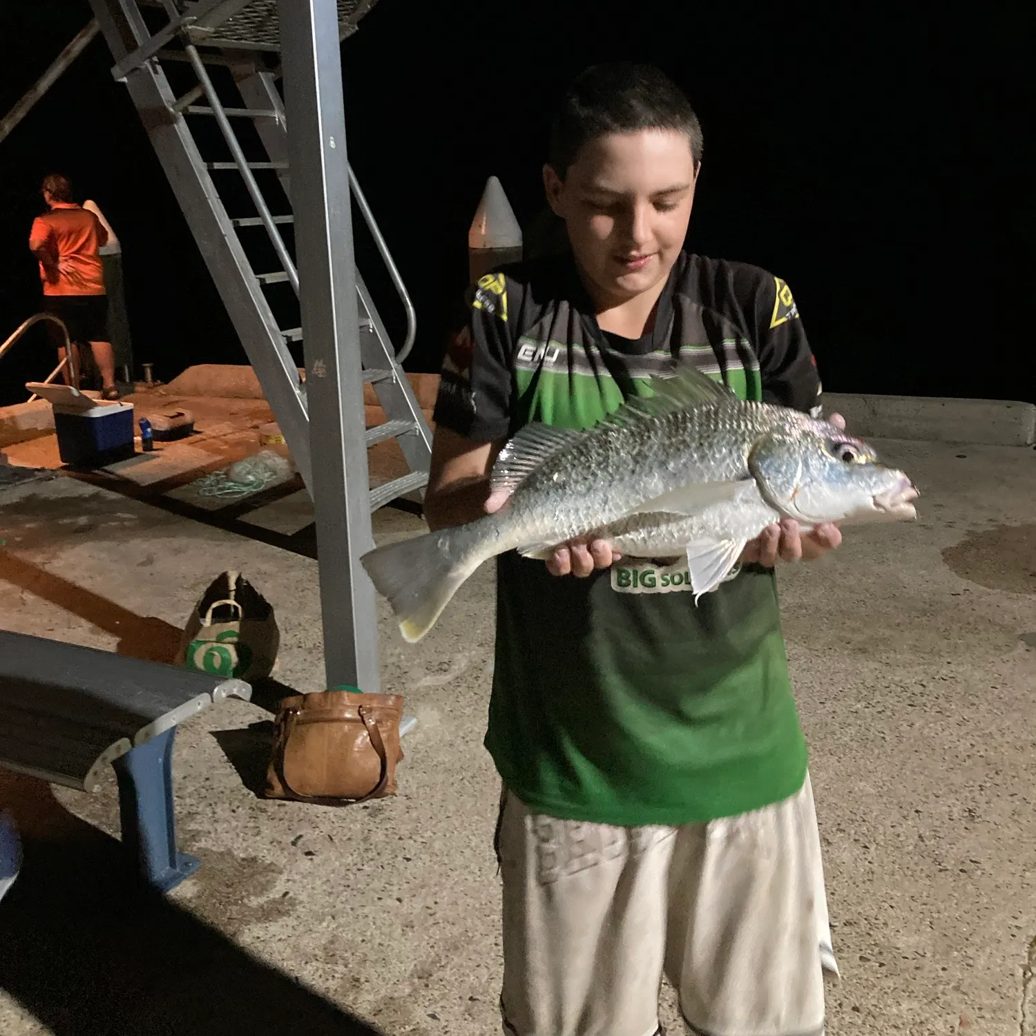Javelin grunter caught on Fishbrain