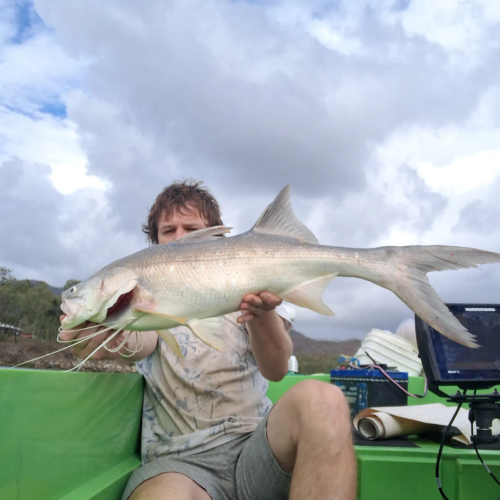 The most recent King threadfin catches on Fishbrain