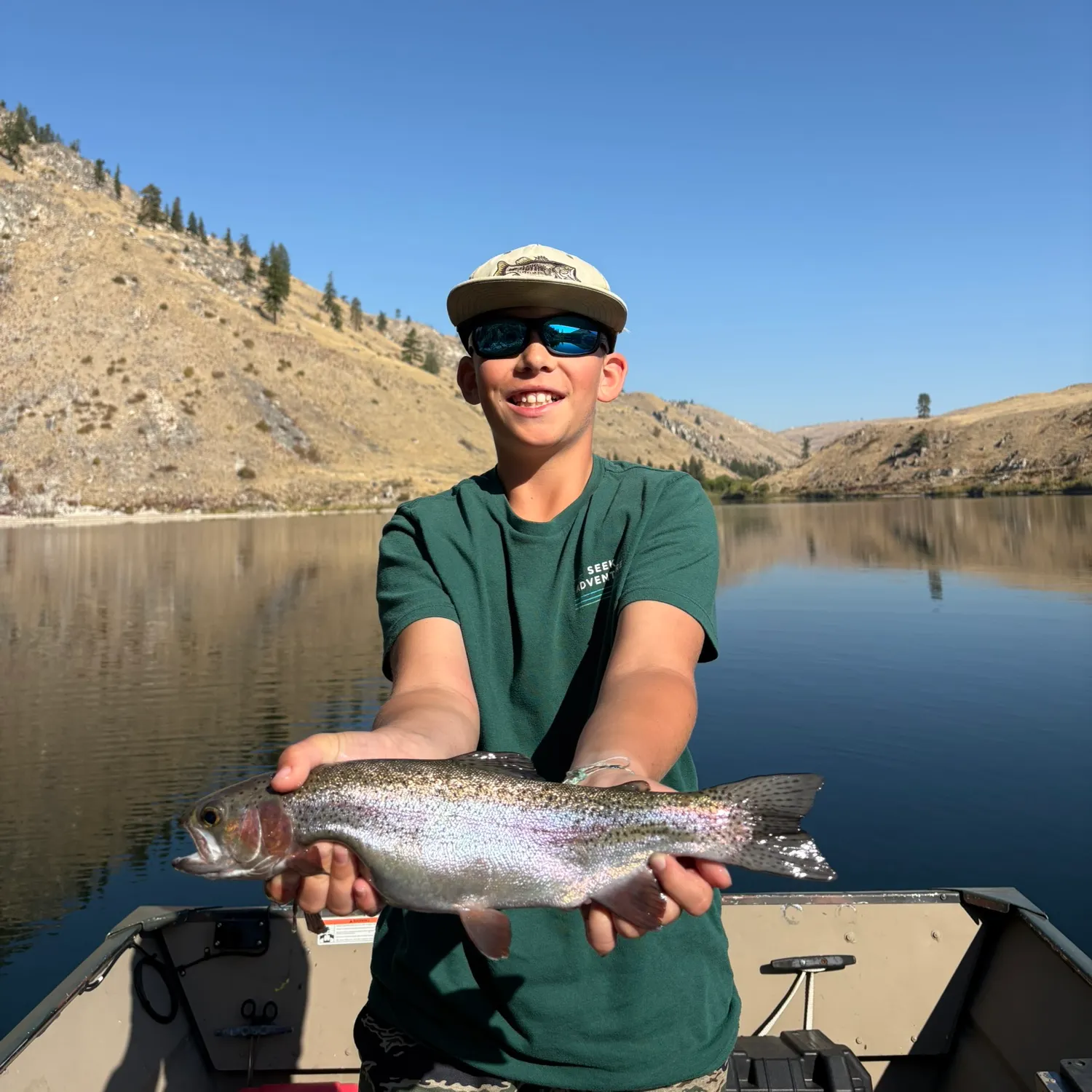 Brown trout caught on Fishbrain
