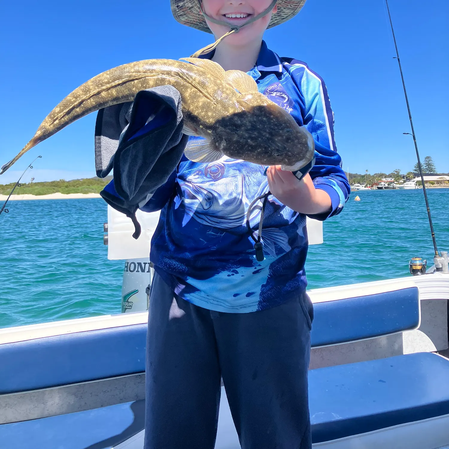 Dusky flathead caught on Fishbrain