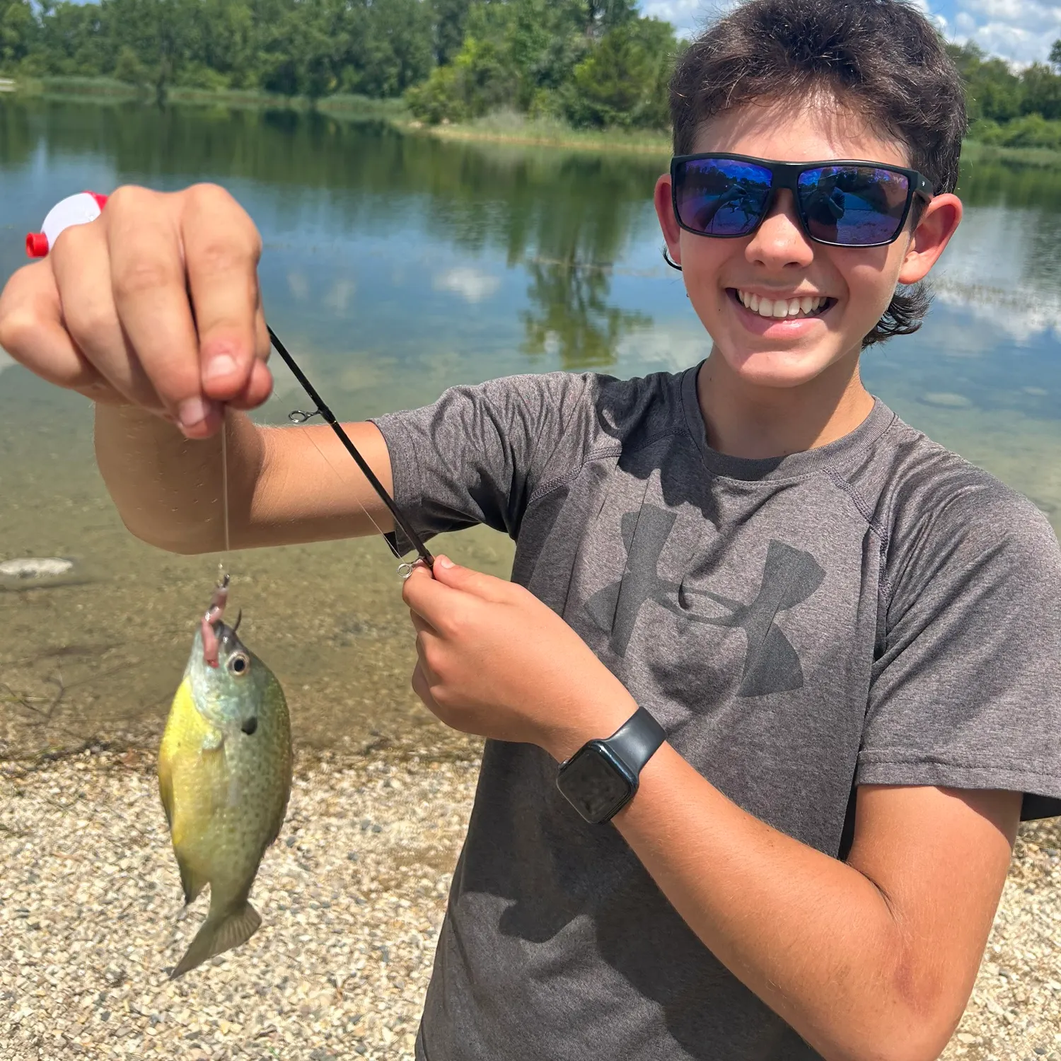 Bluegill caught on Fishbrain