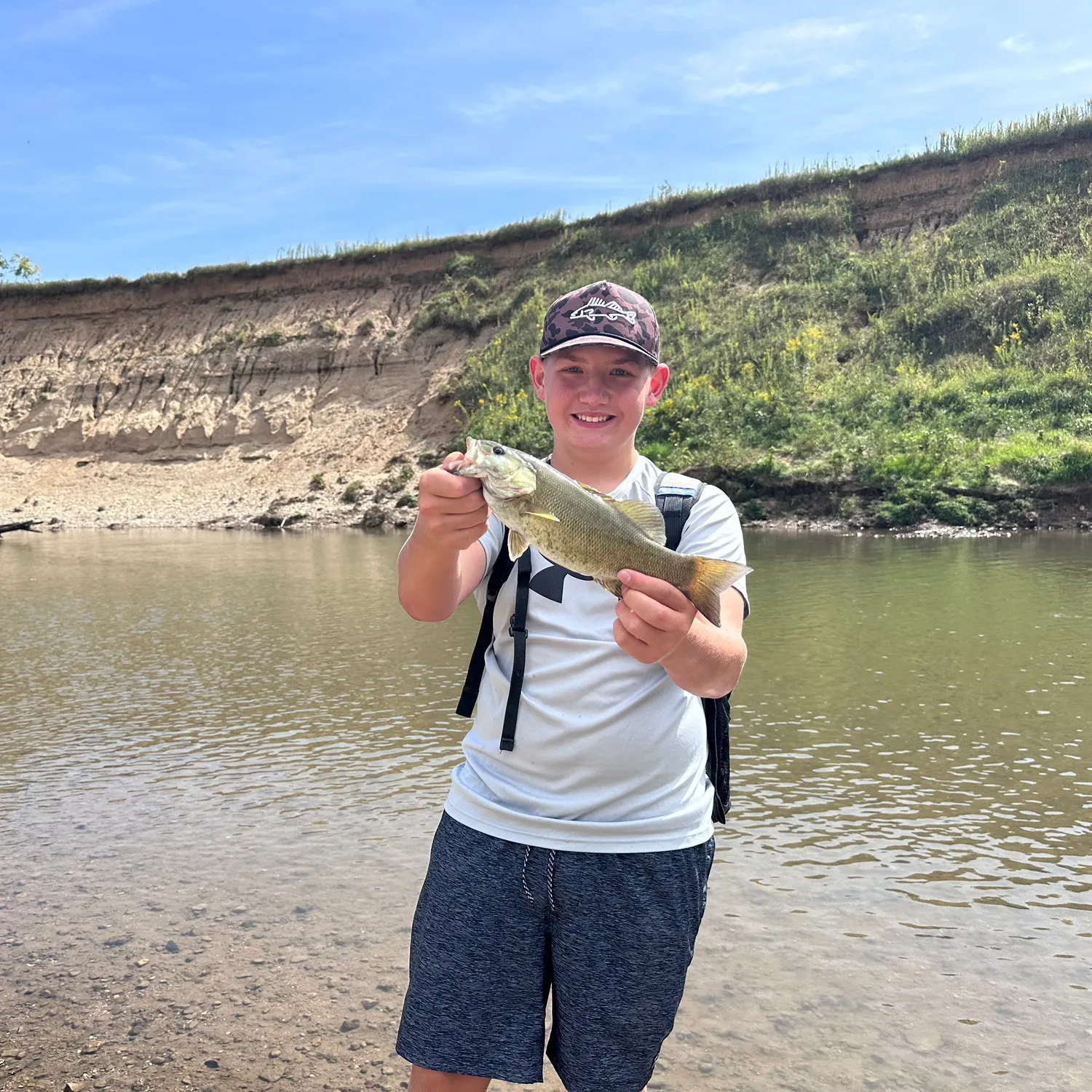 Smallmouth bass caught on Fishbrain