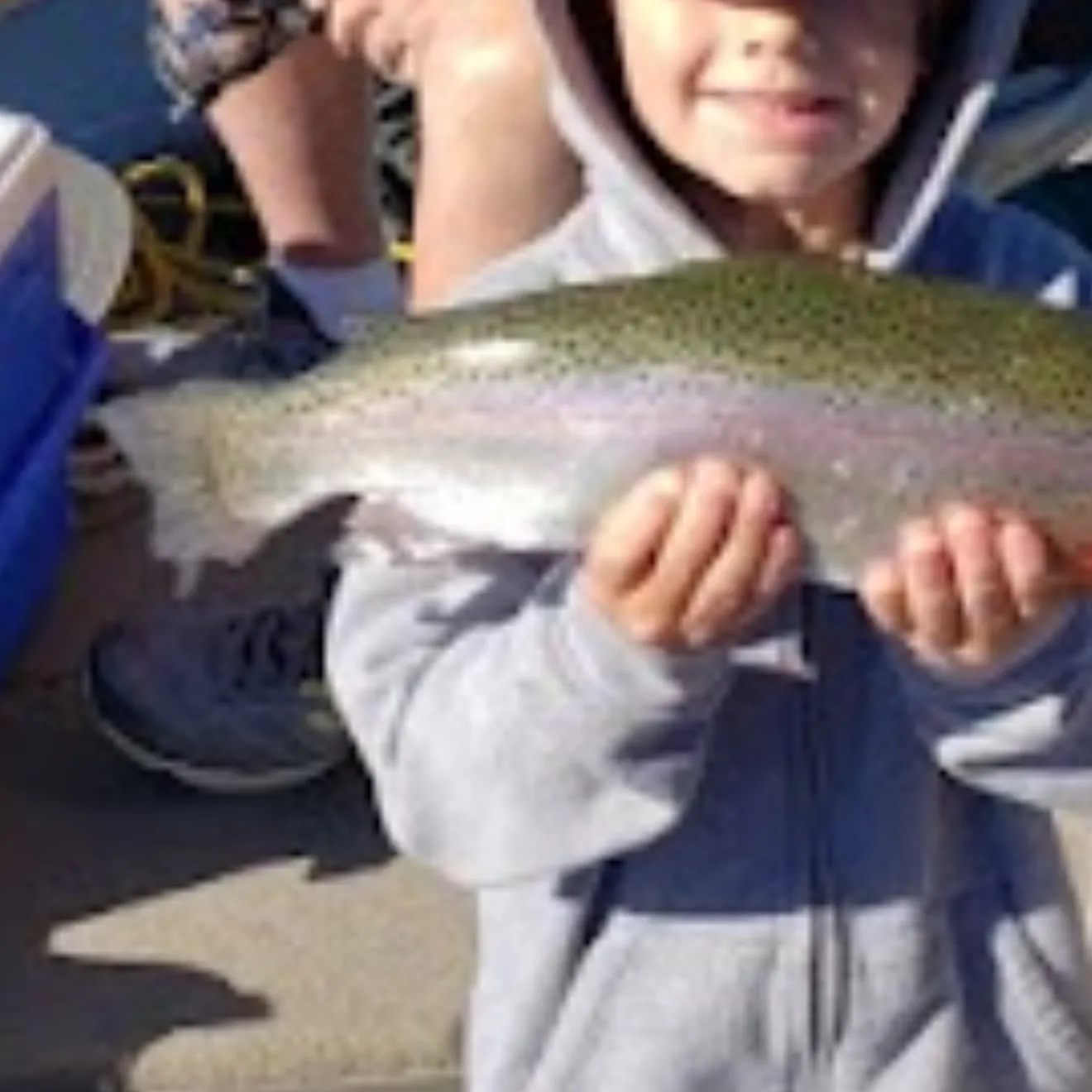 Rainbow trout caught on Fishbrain