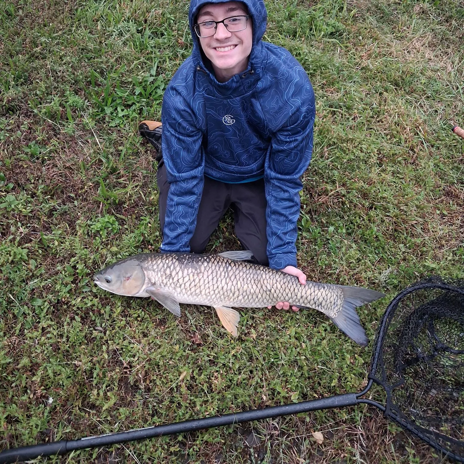 Grass carp caught on Fishbrain