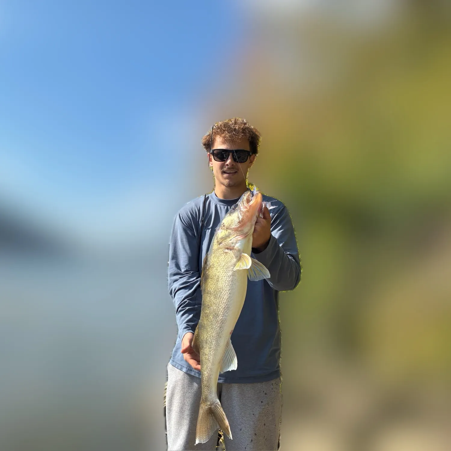 Walleye caught on Fishbrain