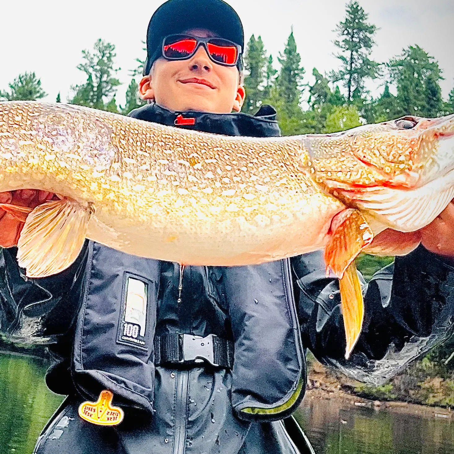 Northern pike caught on Fishbrain