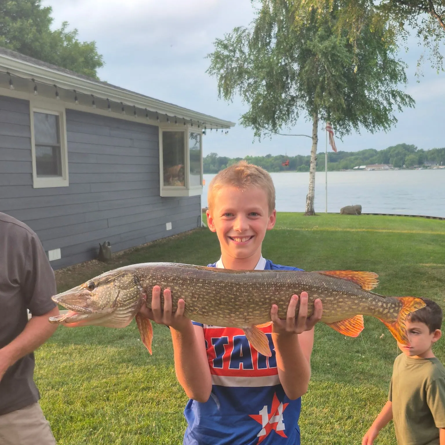 Northern pike caught on Fishbrain
