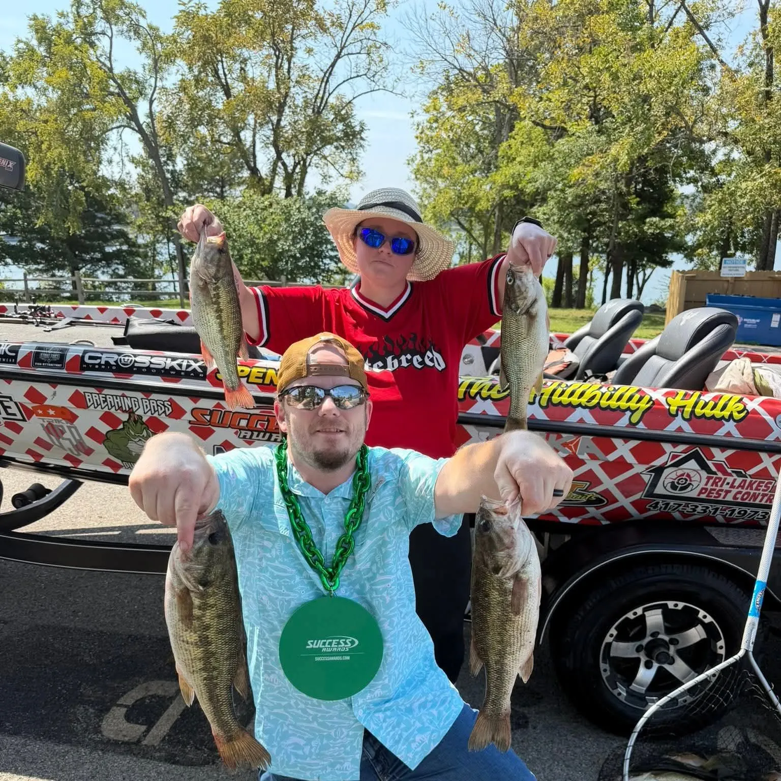 Spotted bass caught on Fishbrain