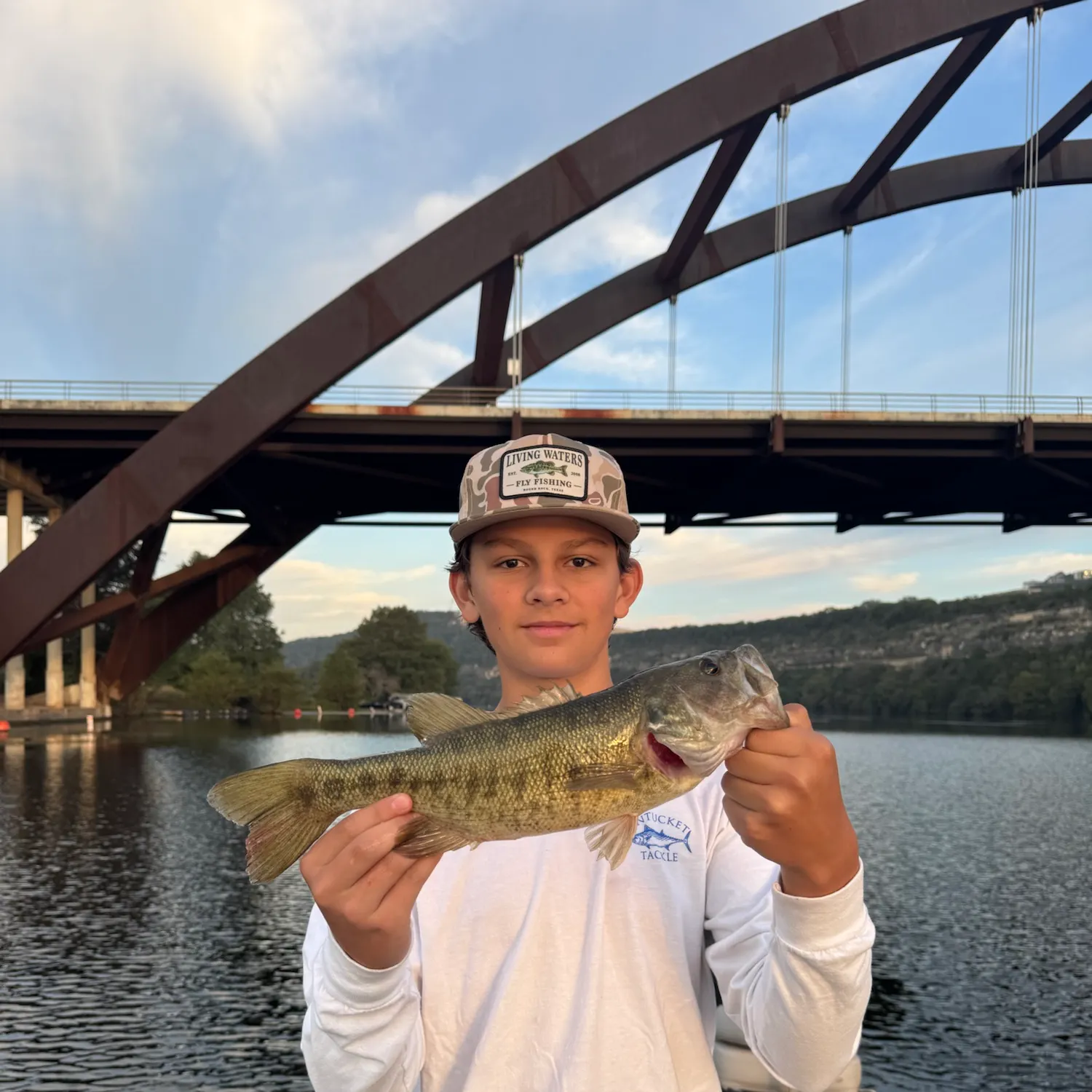 The most recent Guadalupe bass catches on Fishbrain