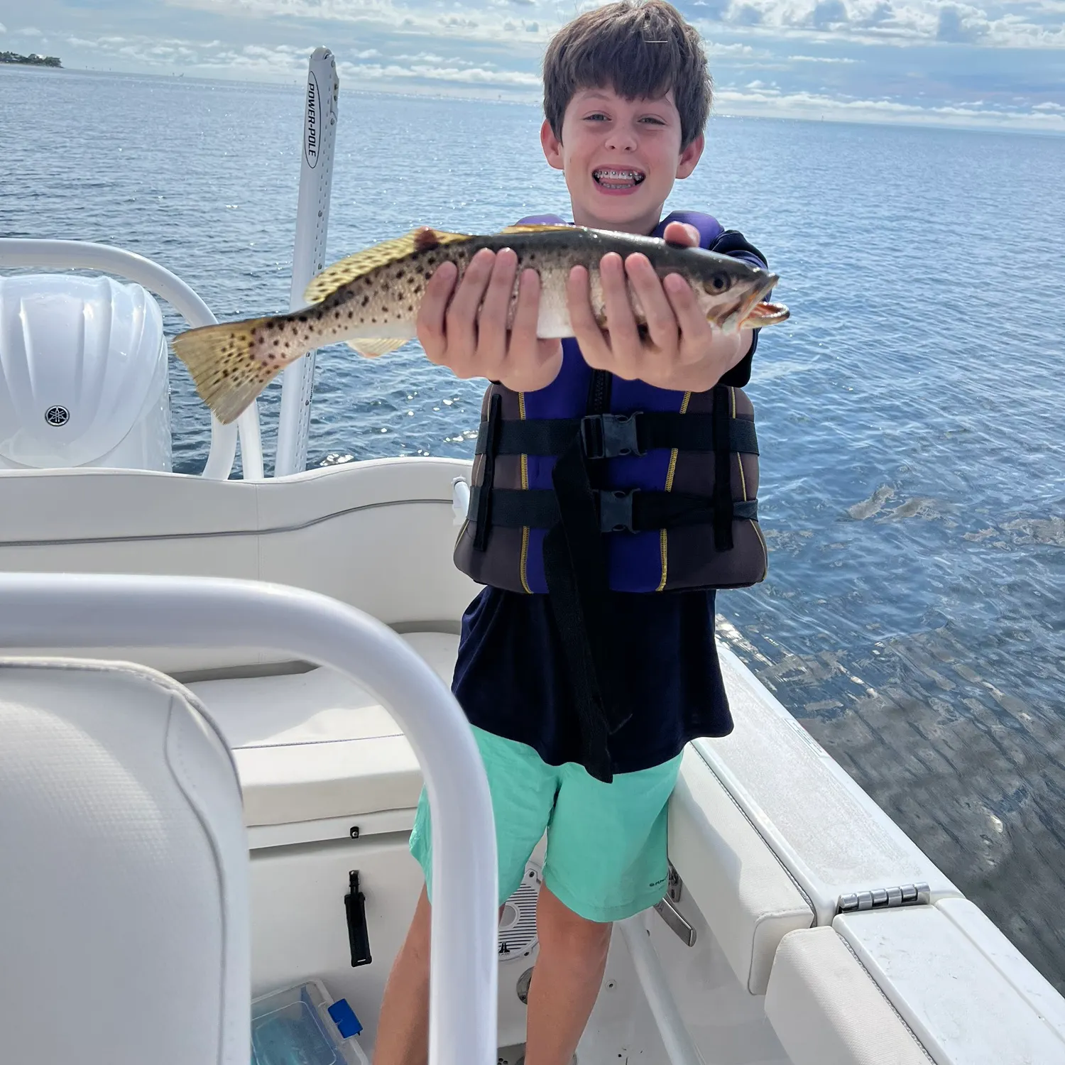 Spotted seatrout caught on Fishbrain