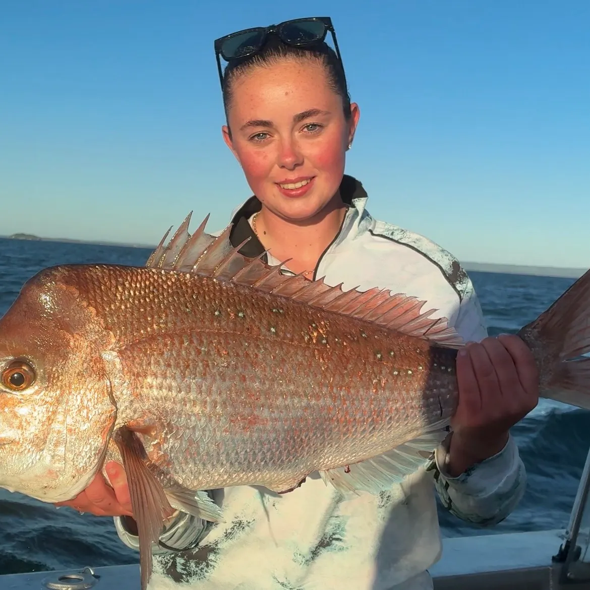 Australasian snapper caught on Fishbrain
