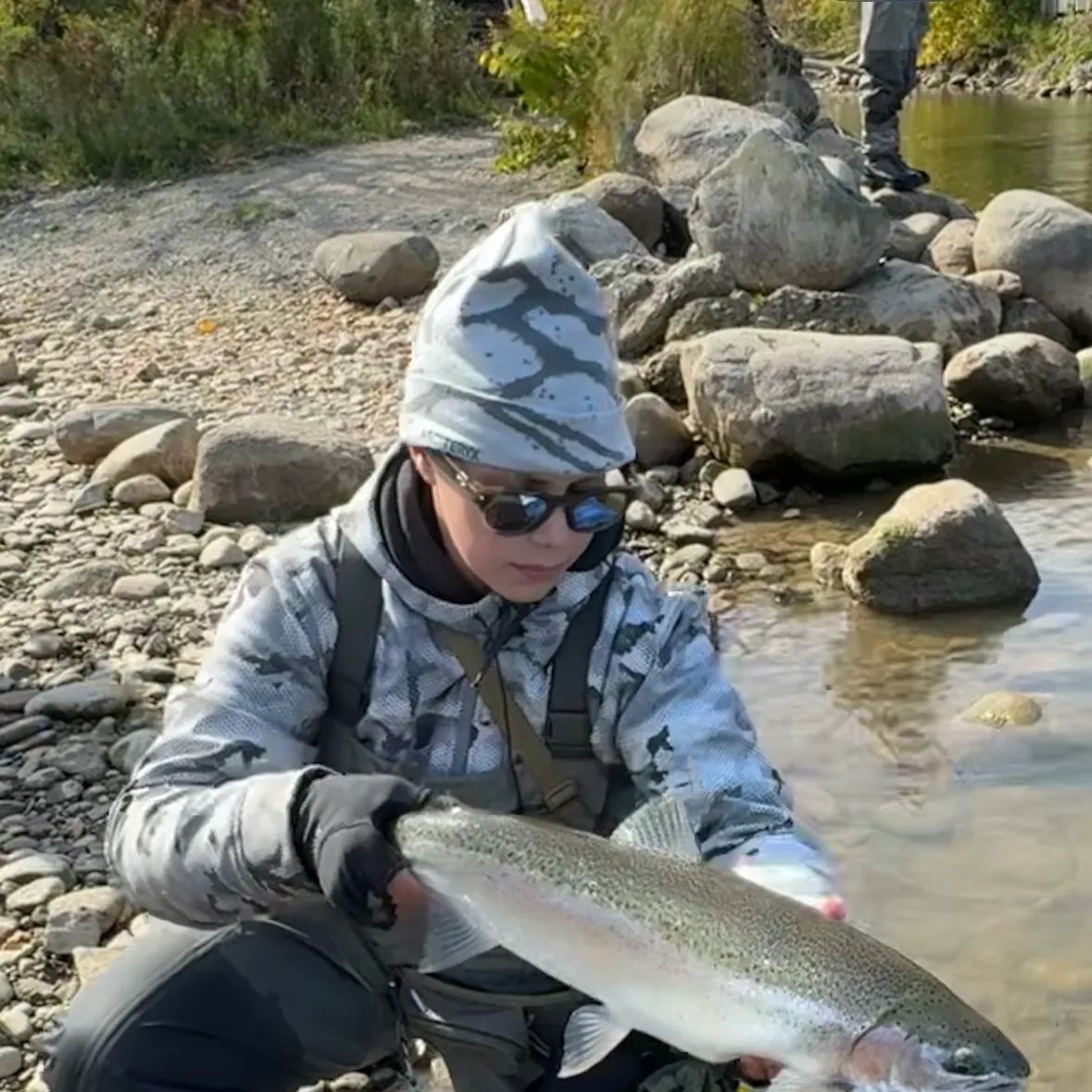 Steelhead caught on Fishbrain