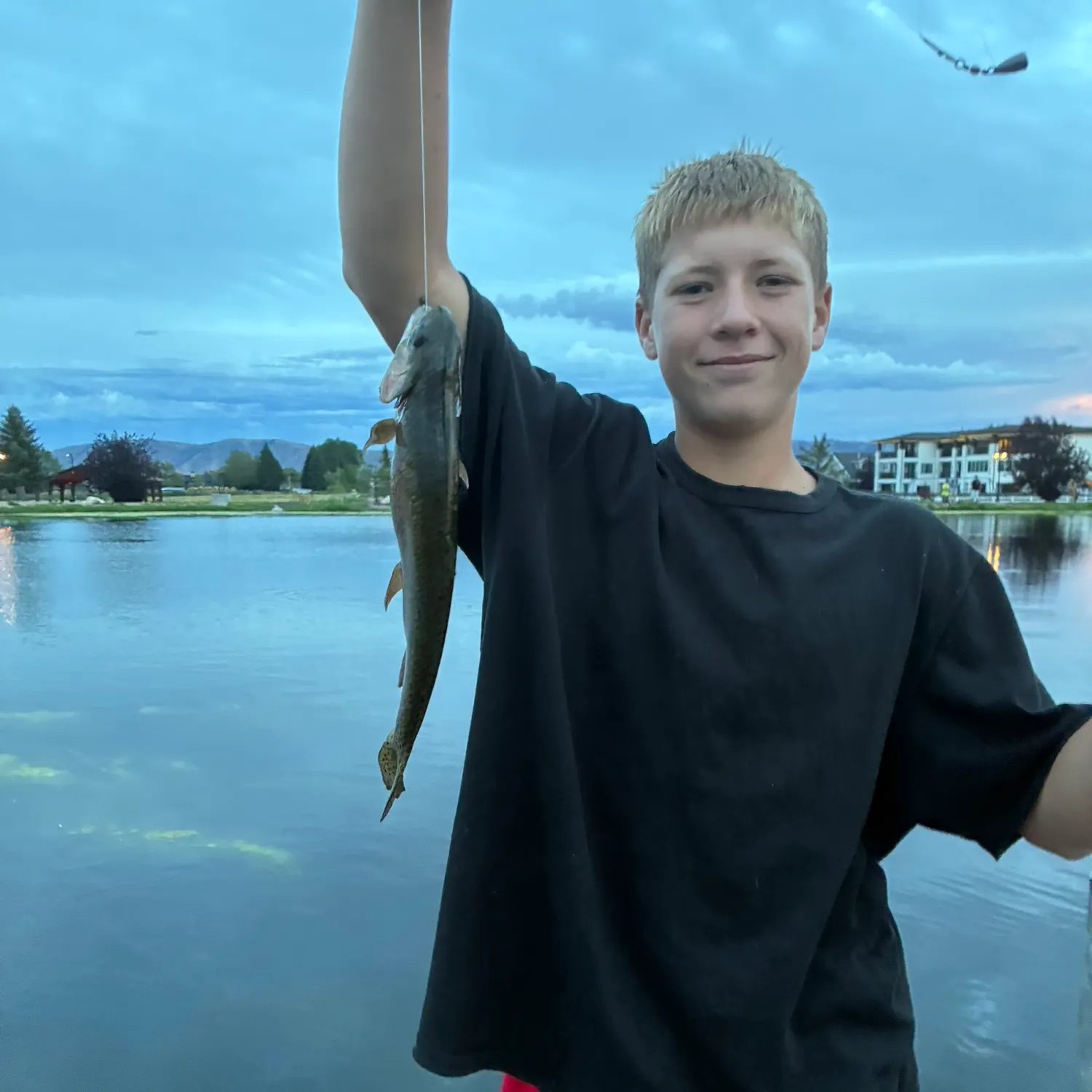 Rainbow trout caught on Fishbrain