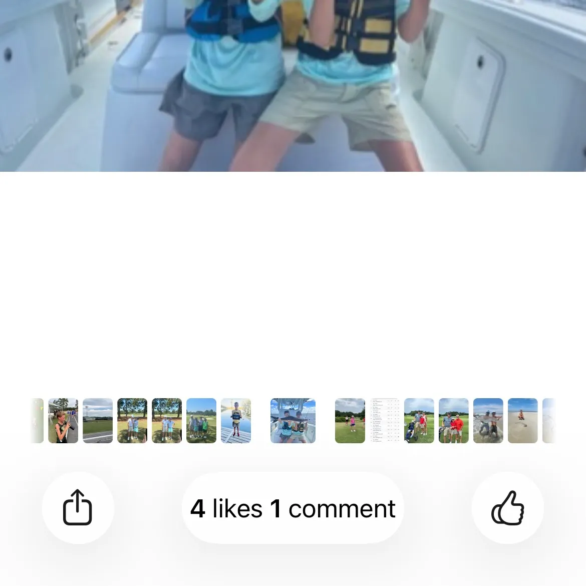 recently logged catches