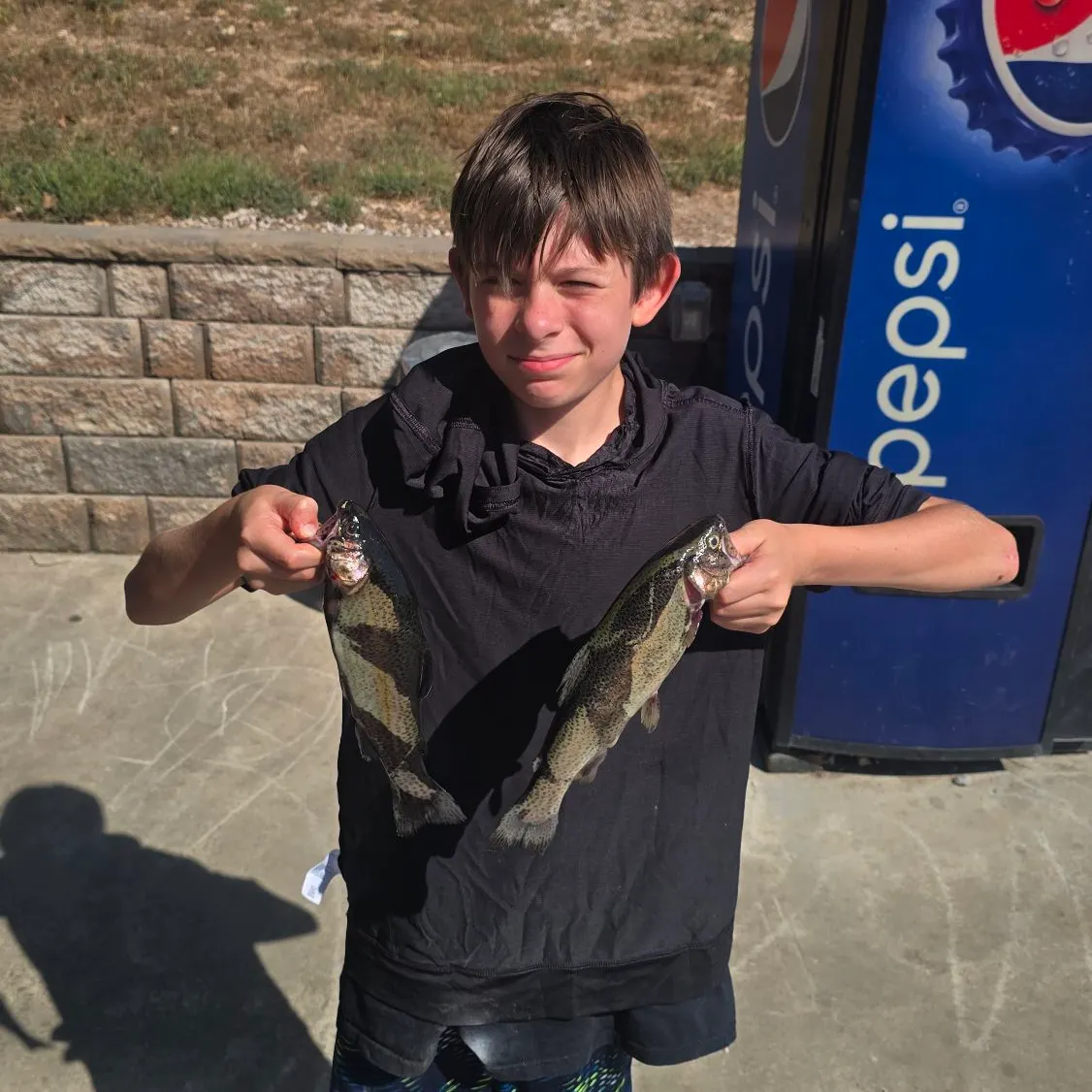 Rainbow trout caught on Fishbrain