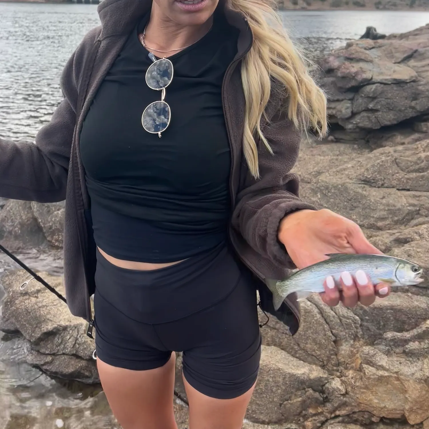 Rainbow trout caught on Fishbrain