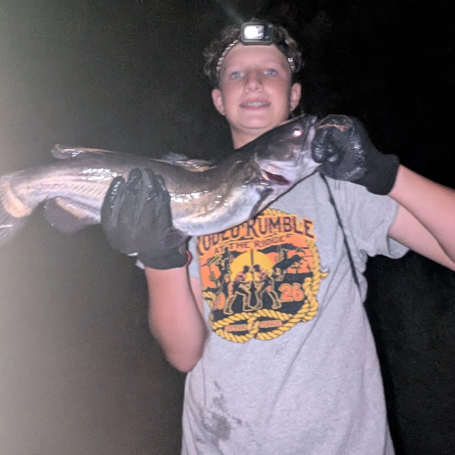 Channel catfish caught on Fishbrain