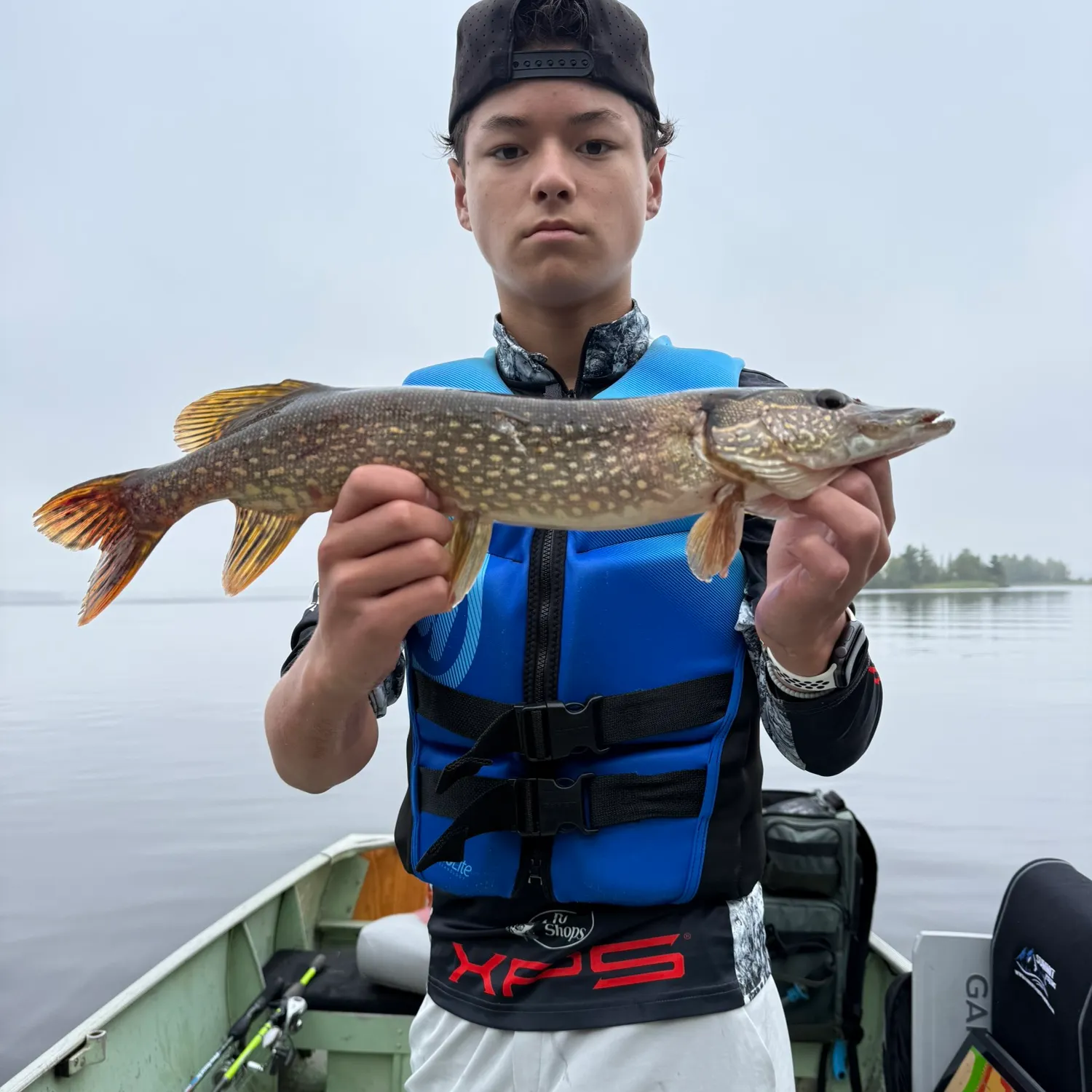 Northern pike caught on Fishbrain
