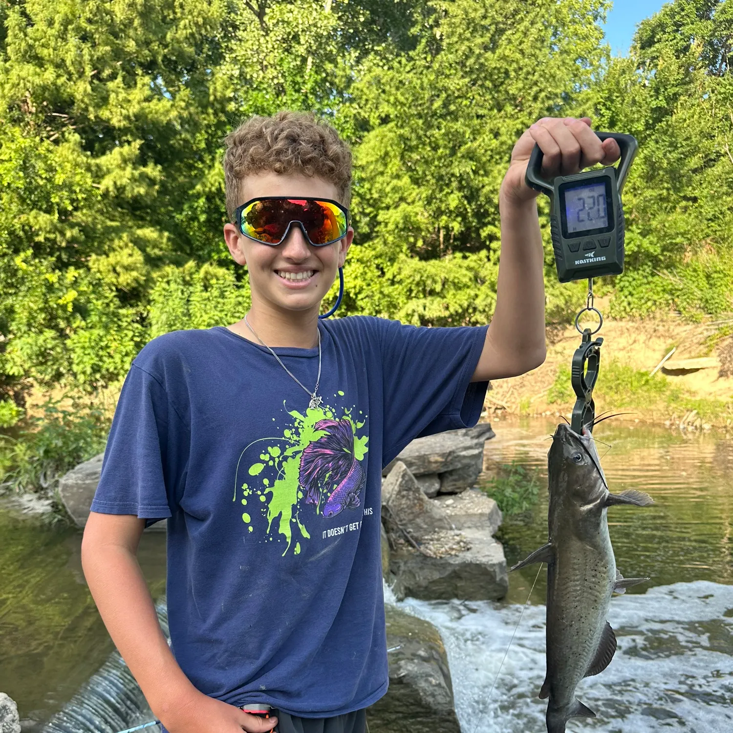recently logged catches