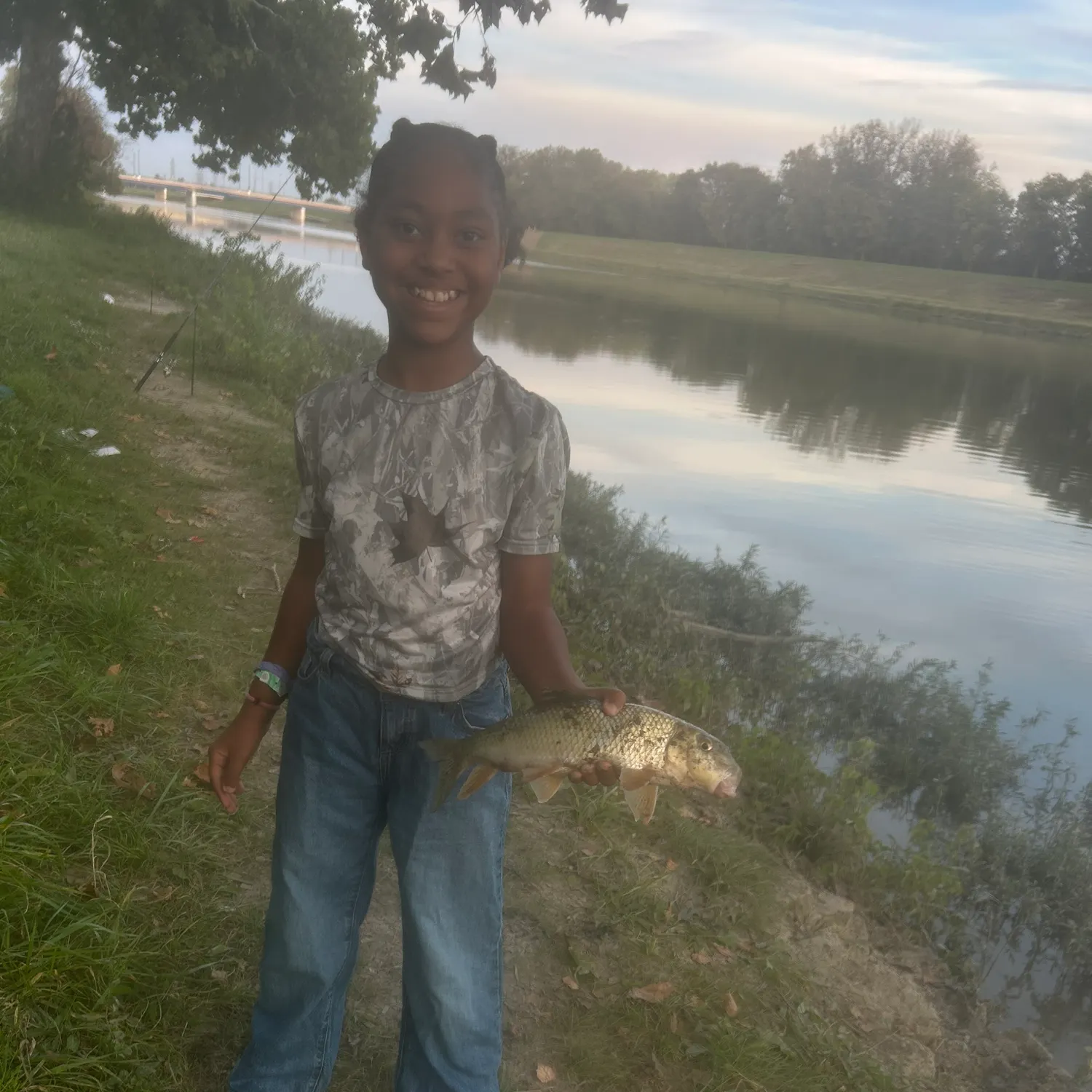 Channel catfish caught on Fishbrain