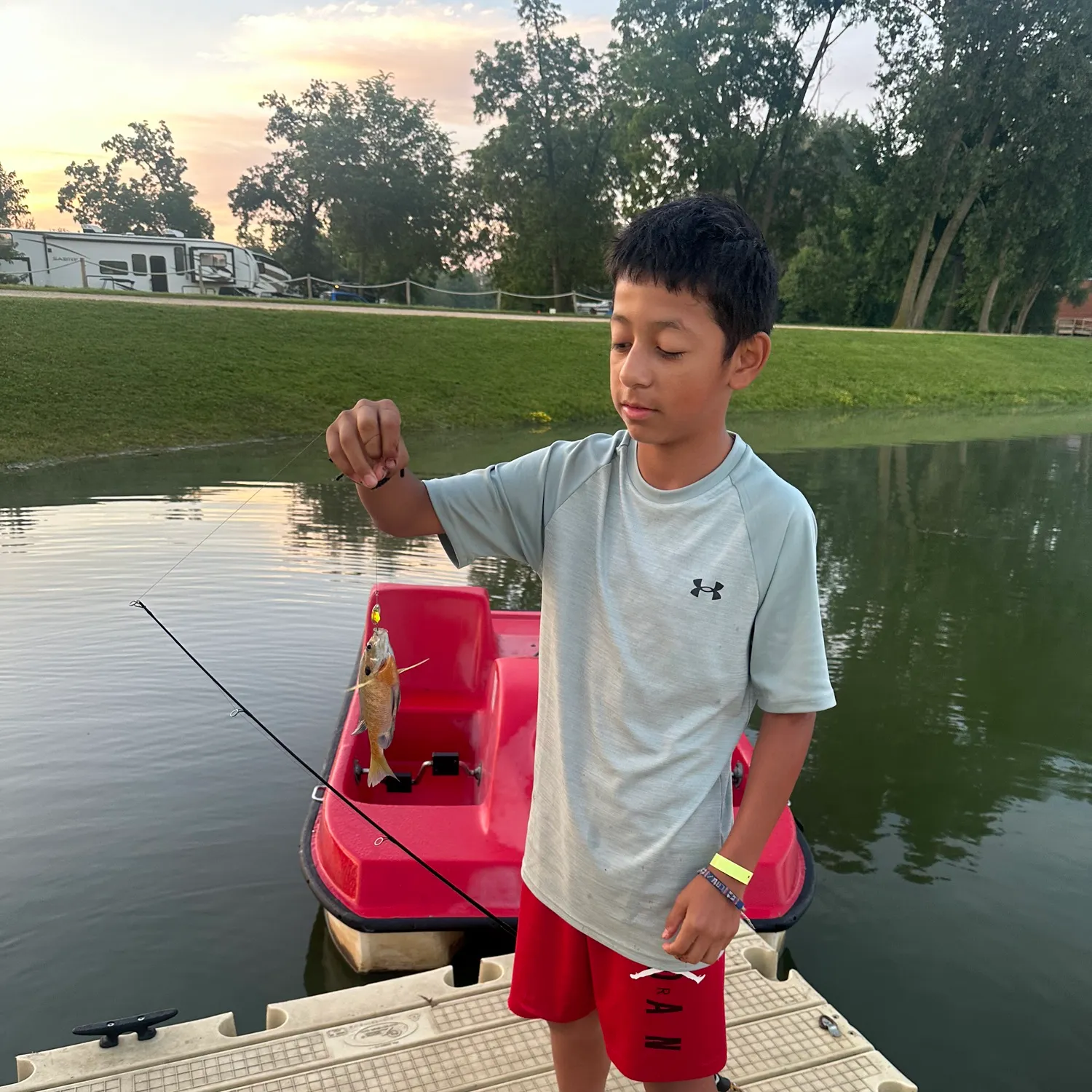 recently logged catches