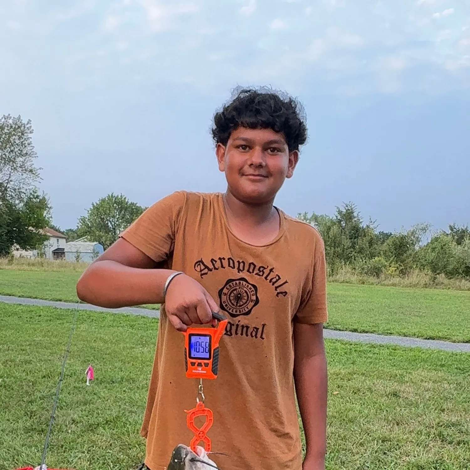 Channel catfish caught on Fishbrain